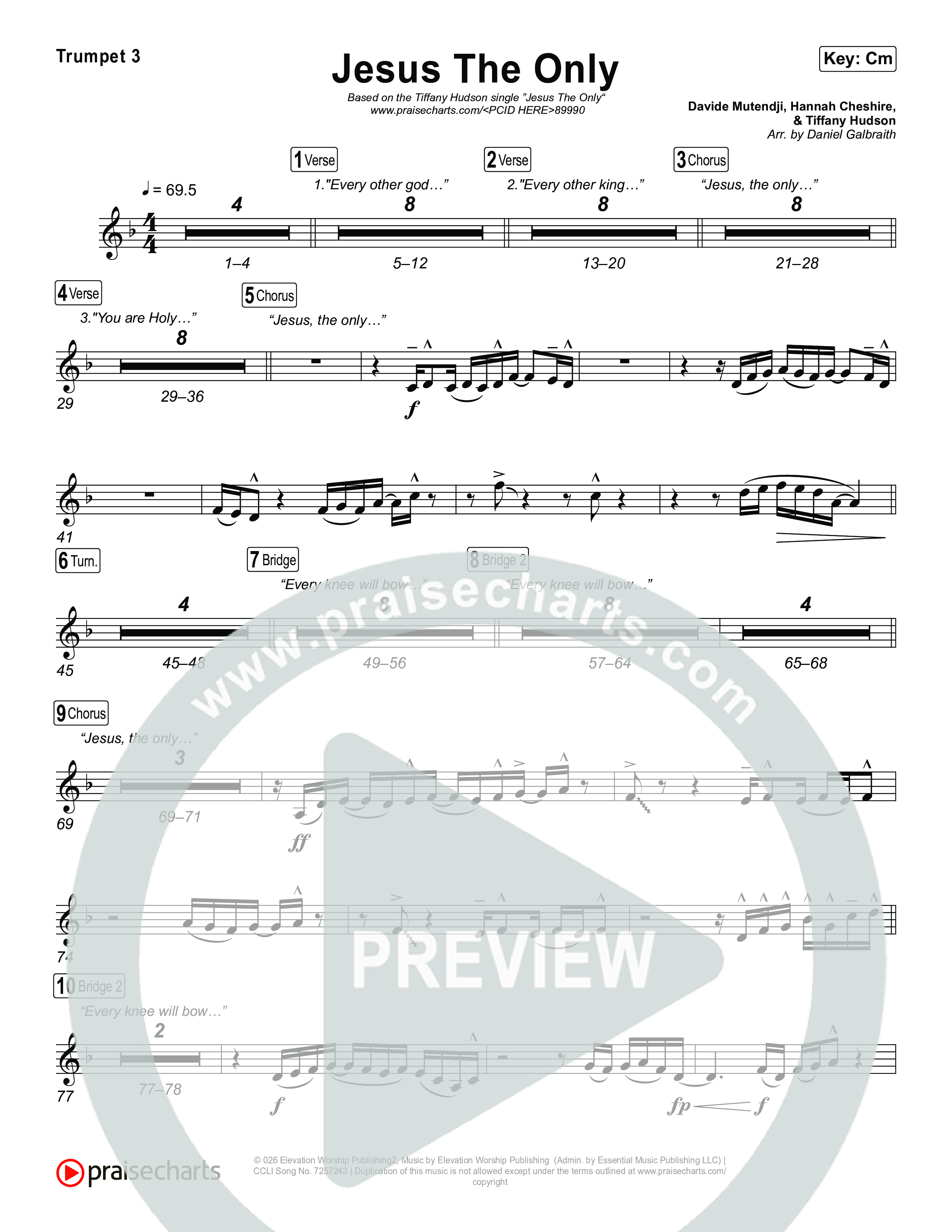 Jesus The Only Trumpet 3 (Tiffany Hudson / Davide Mutendji)