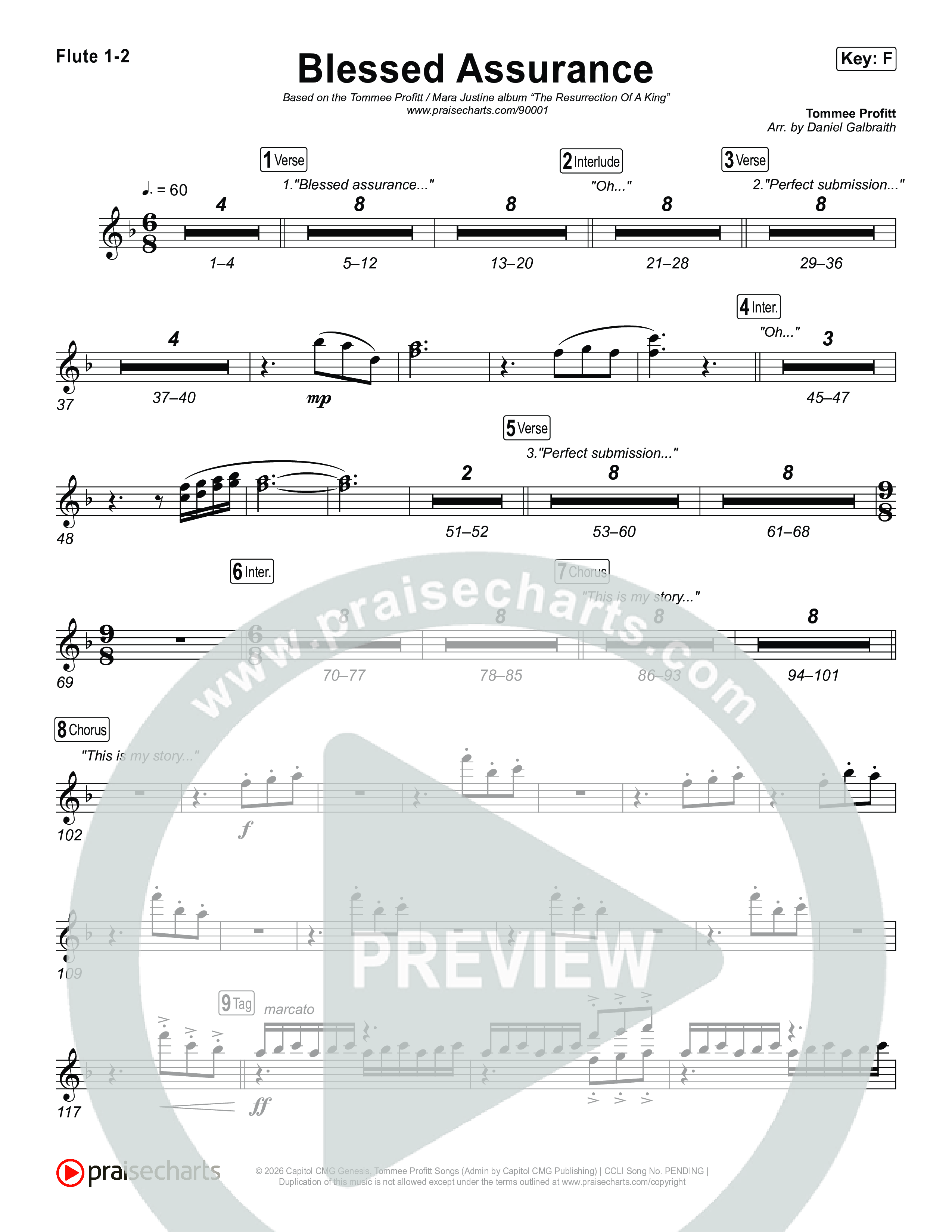 Blessed Assurance Wind Pack (Tommee Profitt)