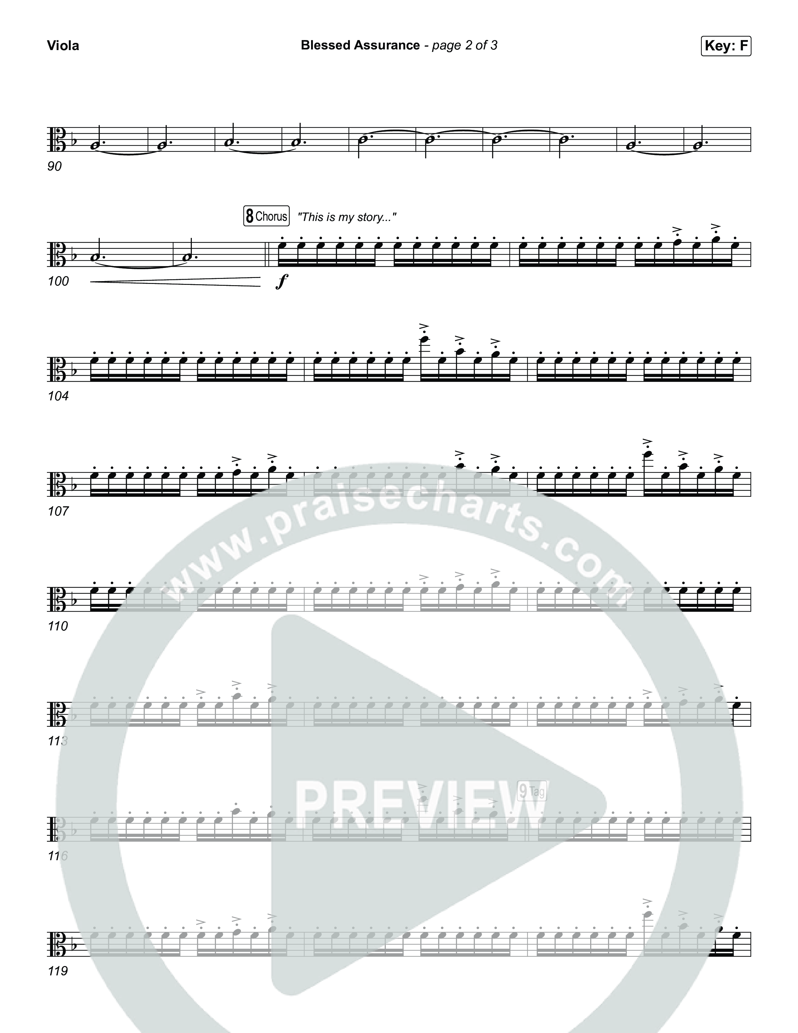 Blessed Assurance Viola (Tommee Profitt)