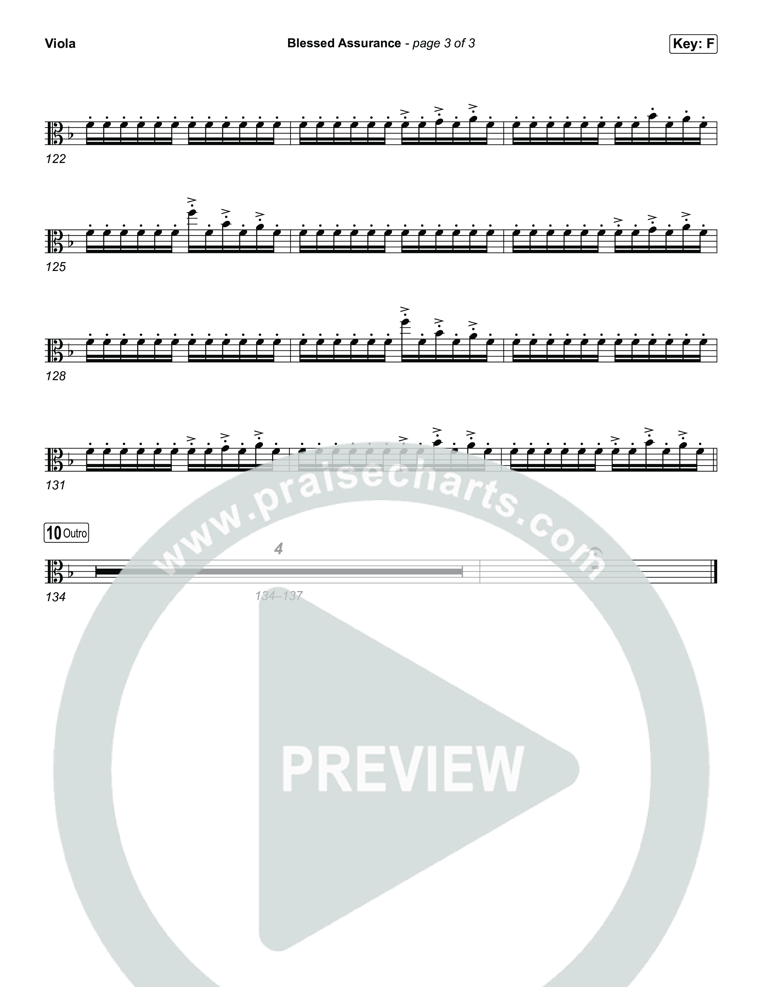 Blessed Assurance Viola (Tommee Profitt)