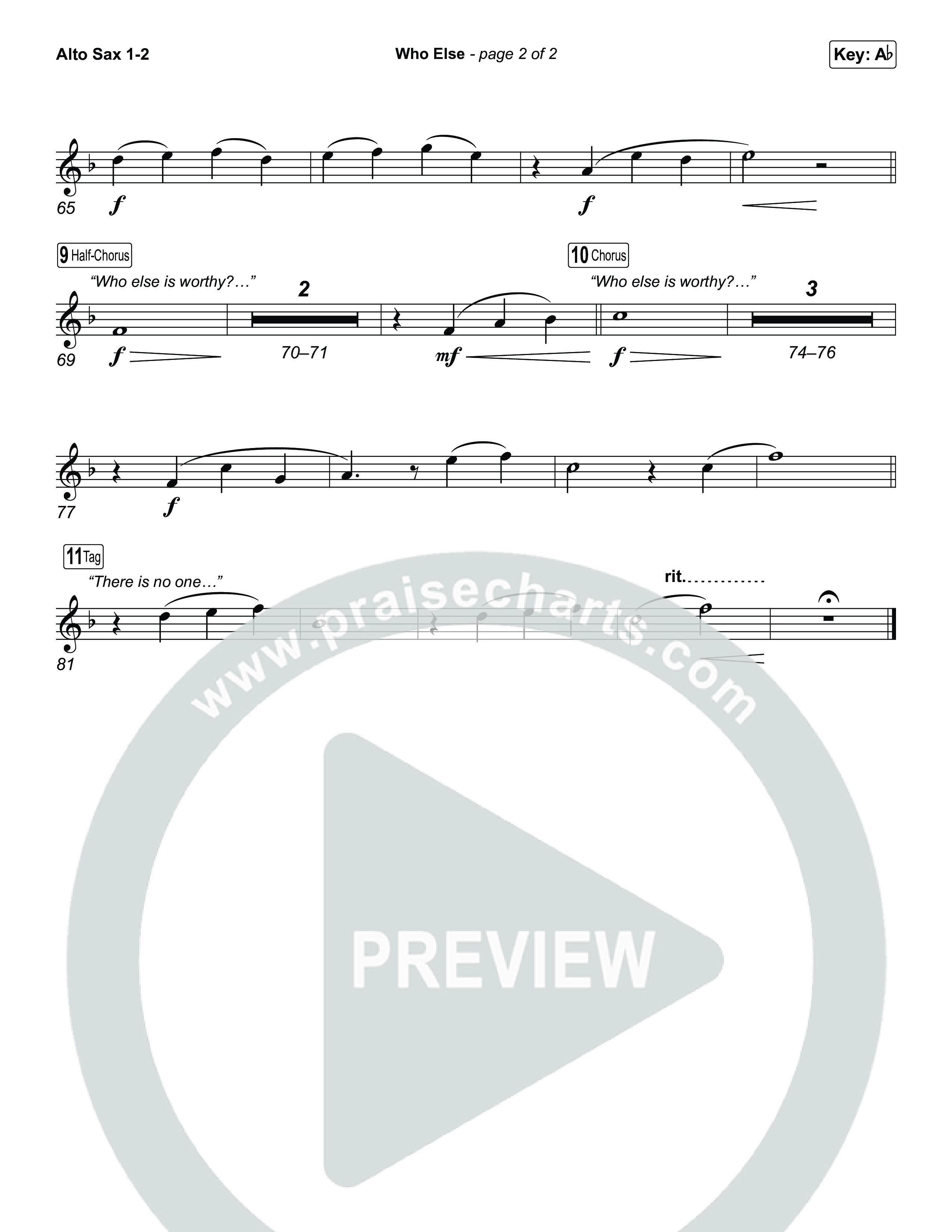 Who Else (Choral/SATB) Sax Pack (Brooke Voland / Arr. Travis Cottrell / Orch. Mason Brown)