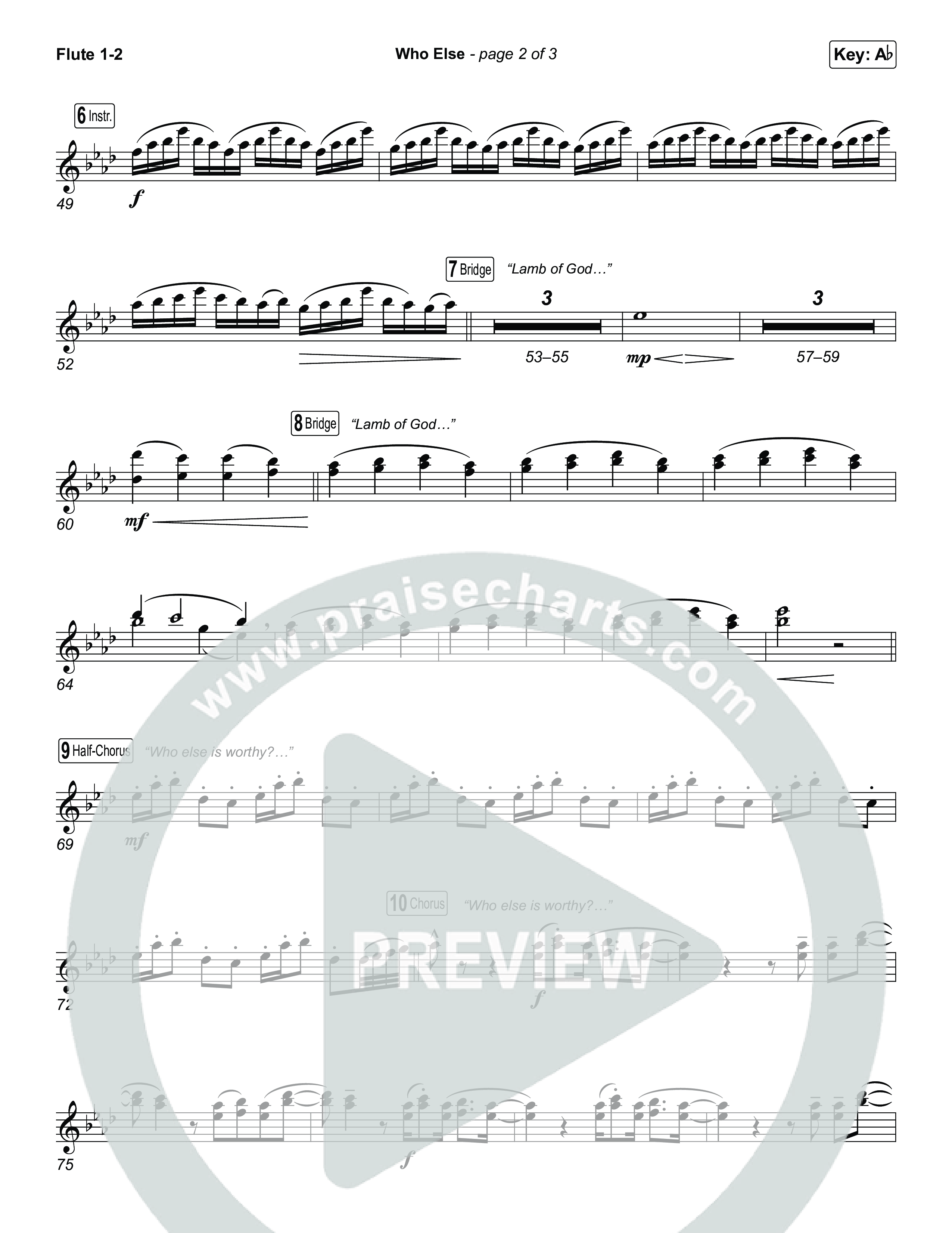 Who Else (Choral/SATB) Wind Pack (Brooke Voland / Arr. Travis Cottrell / Orch. Mason Brown)