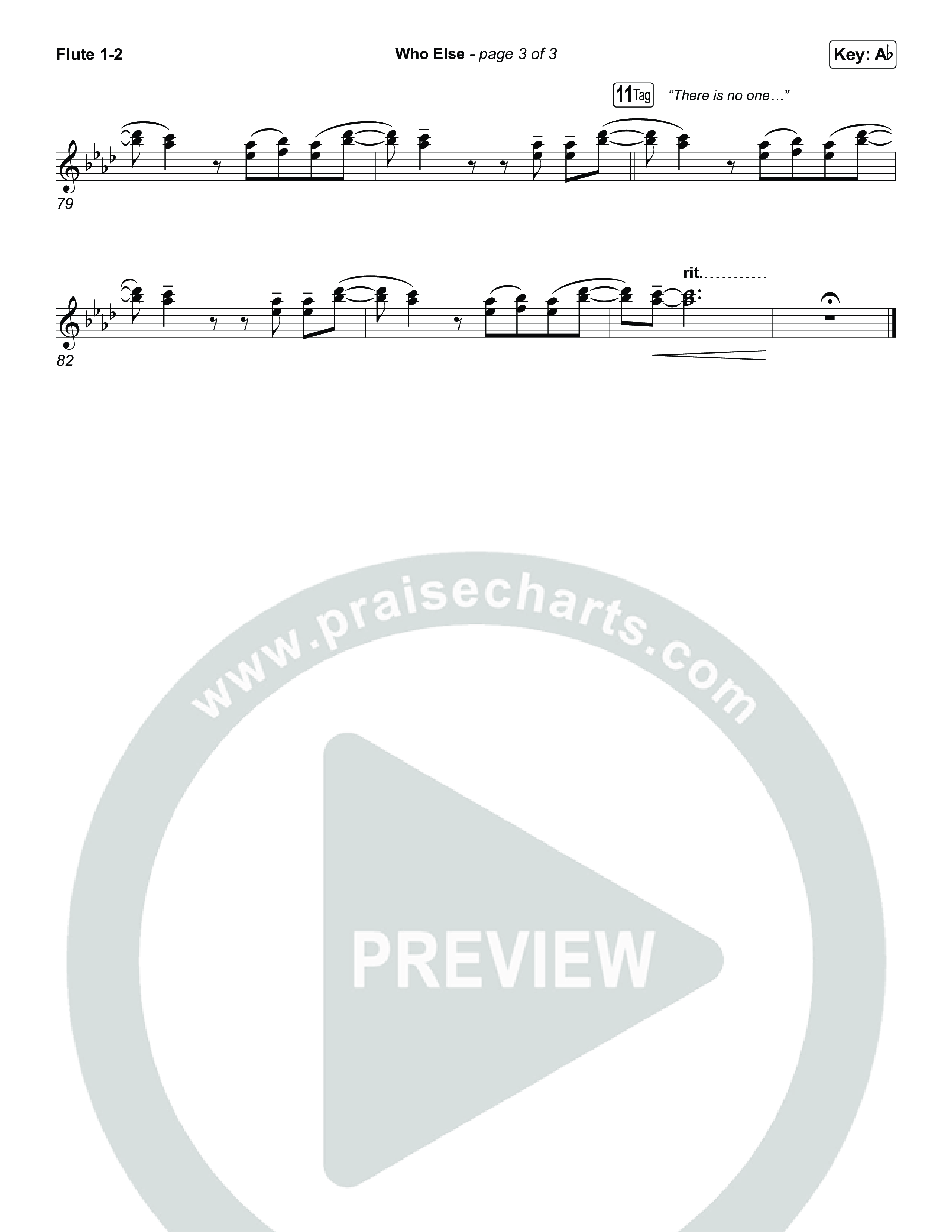 Who Else (Choral/SATB) Wind Pack (Brooke Voland / Arr. Travis Cottrell / Orch. Mason Brown)