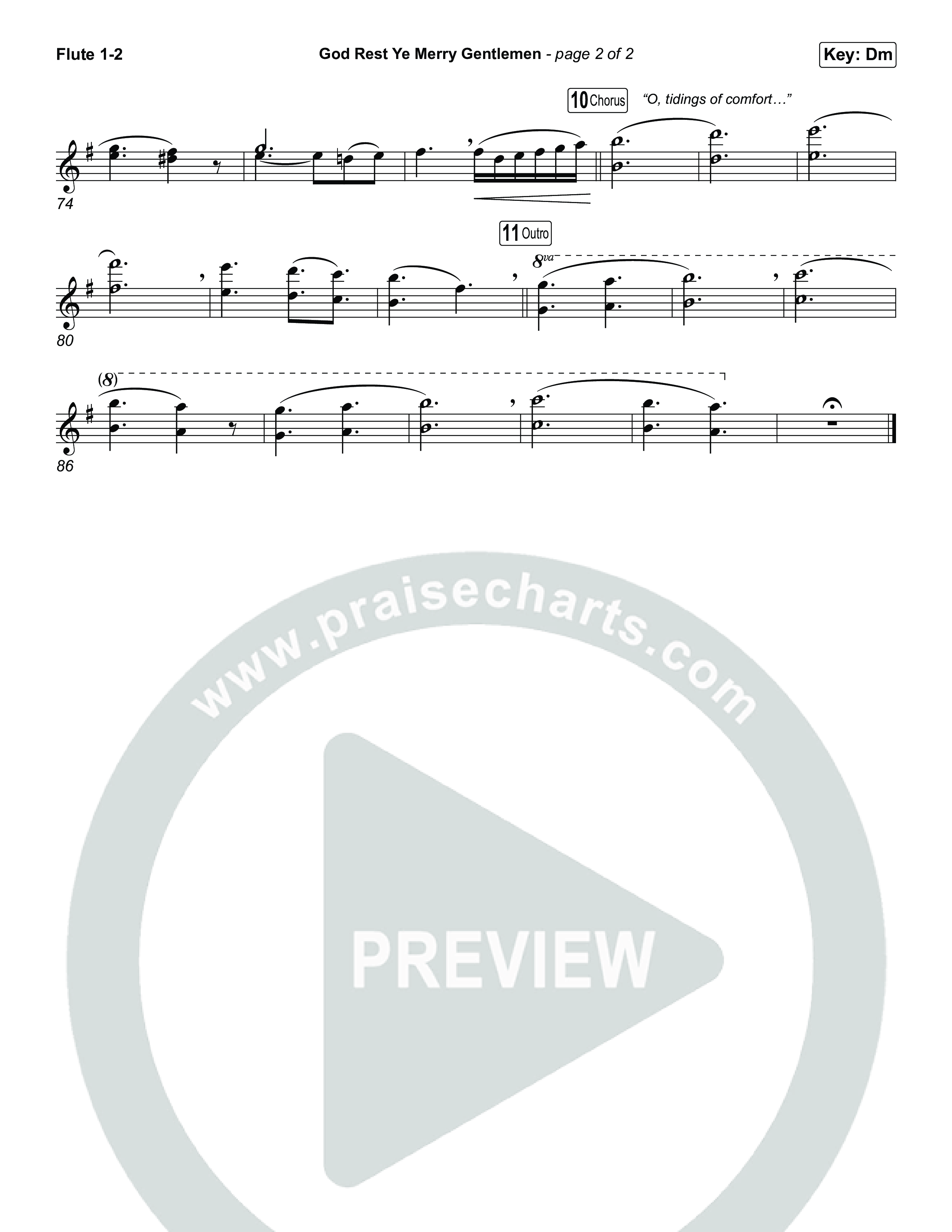God Rest Ye Merry Gentlemen (Choral/SATB) Wind Pack (Travis Cottrell / Arr. Mason Brown)