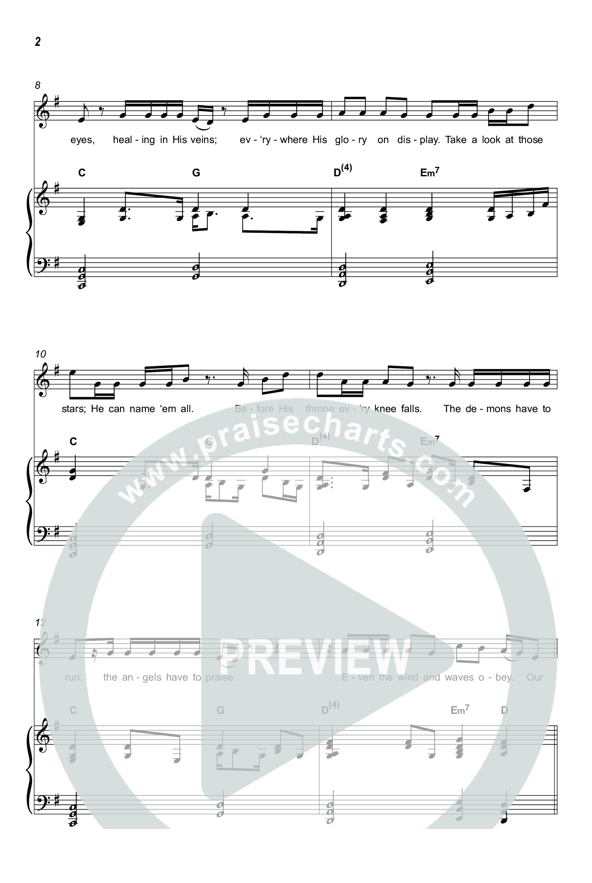 What An Awesome God (Choral/SATB) Octavo (SATB & Pno) (Travis Cottrell / Arr. Mason Brown)