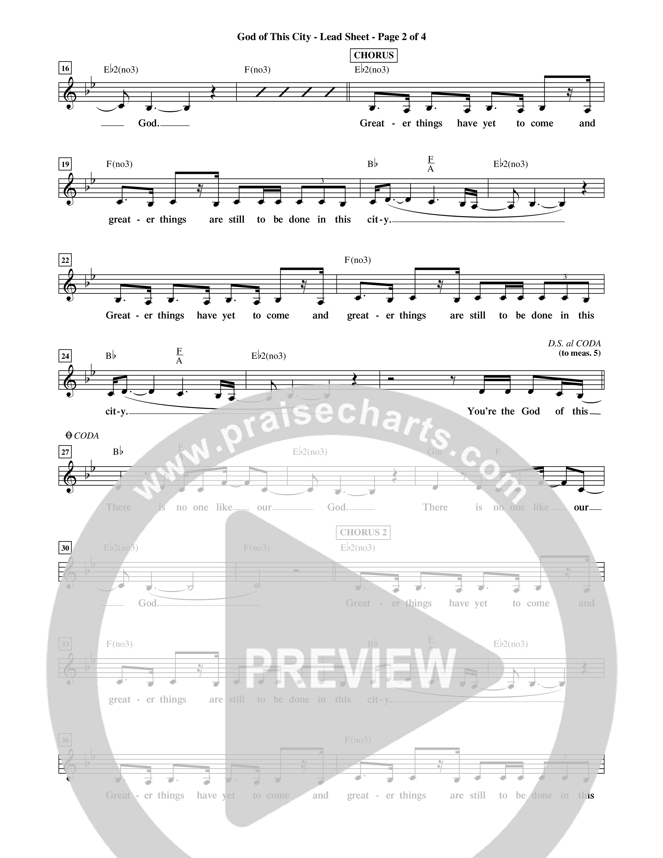 God Of This City (Choral Anthem SATB) Rhythm Pack (Word Music Choral / Orch. Ric Domenico)