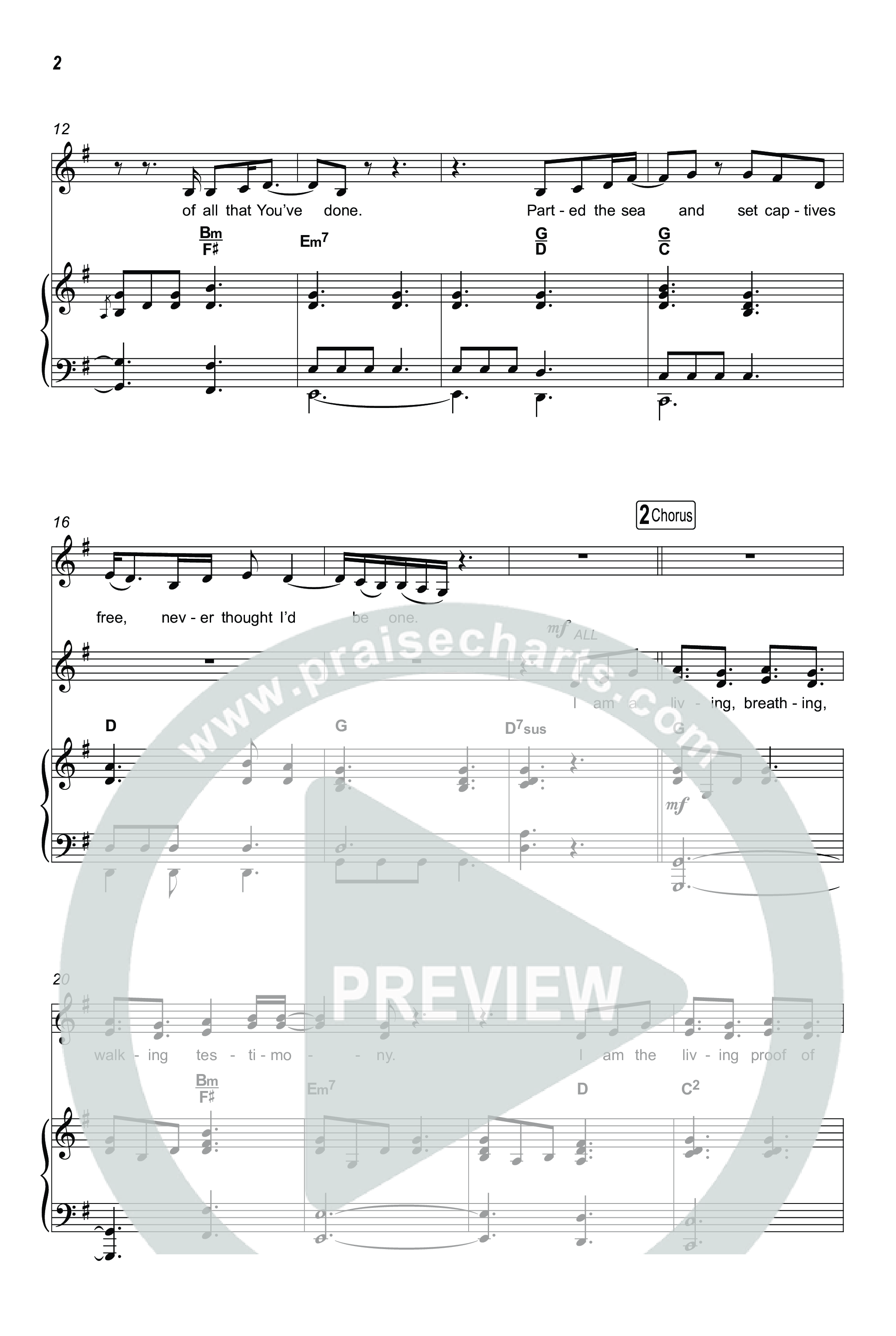 Testimony (Unison/2-Part) Octavo (Uni/2-Part & Pno) (Terrian / Arr. Luke Gambill)