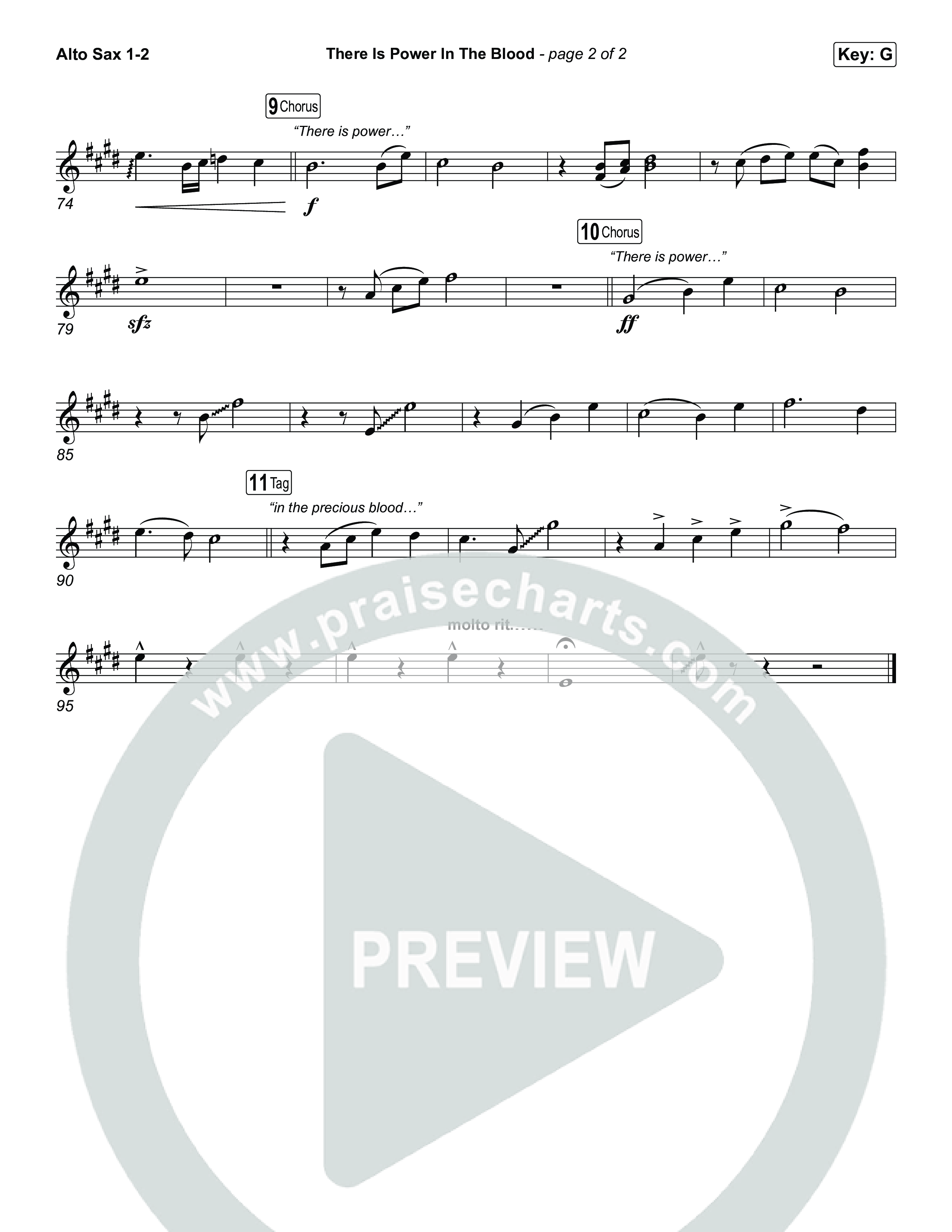 There Is Power In The Blood Alto Sax 1,2 (Keith & Kristyn Getty / CityAlight / Matt Boswell / Bryan Fowler / Jordan Kauflin / Matt Papa / The Getty Girls / Sing!)
