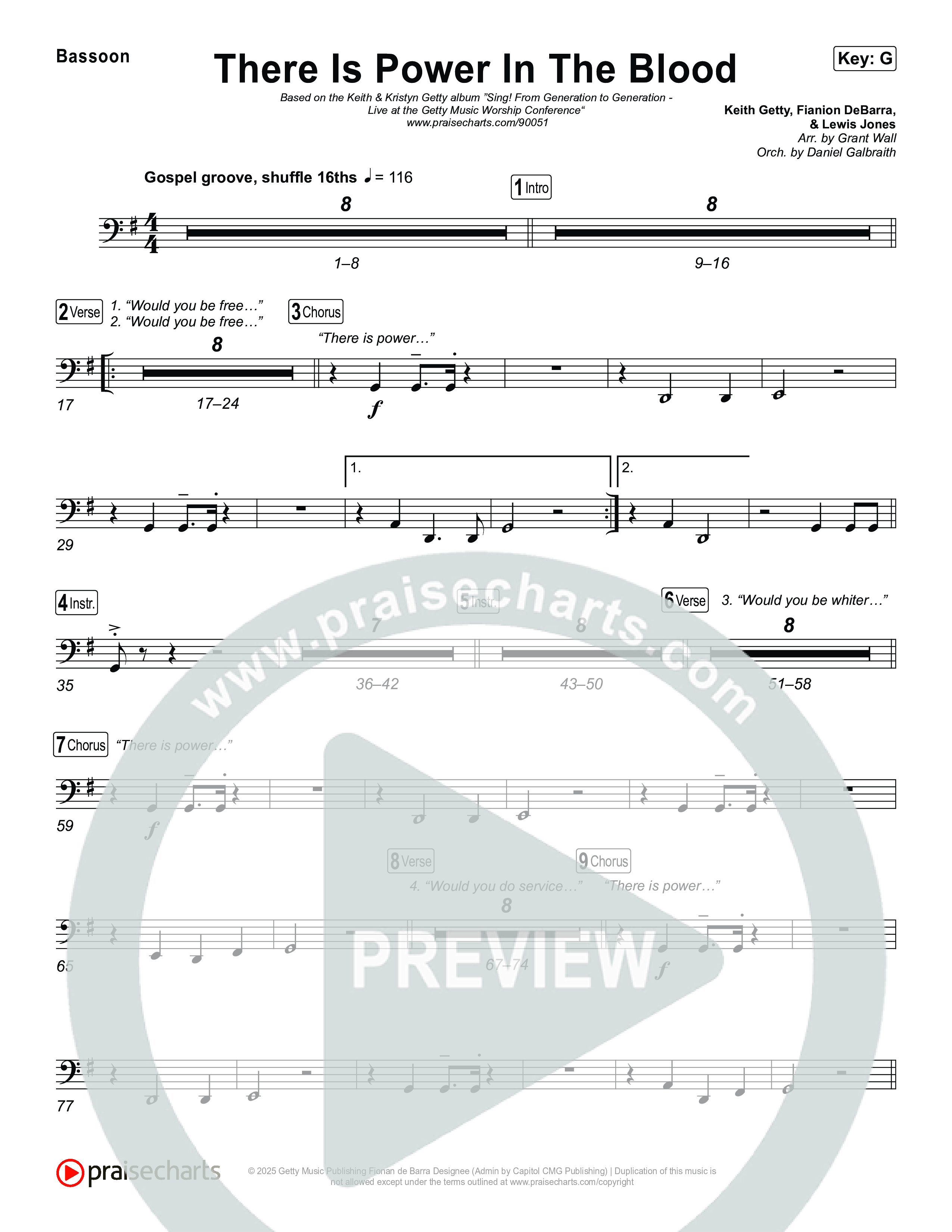 There Is Power In The Blood Bassoon (Keith & Kristyn Getty / CityAlight / Matt Boswell / Bryan Fowler / Jordan Kauflin / Matt Papa / The Getty Girls / Sing!)