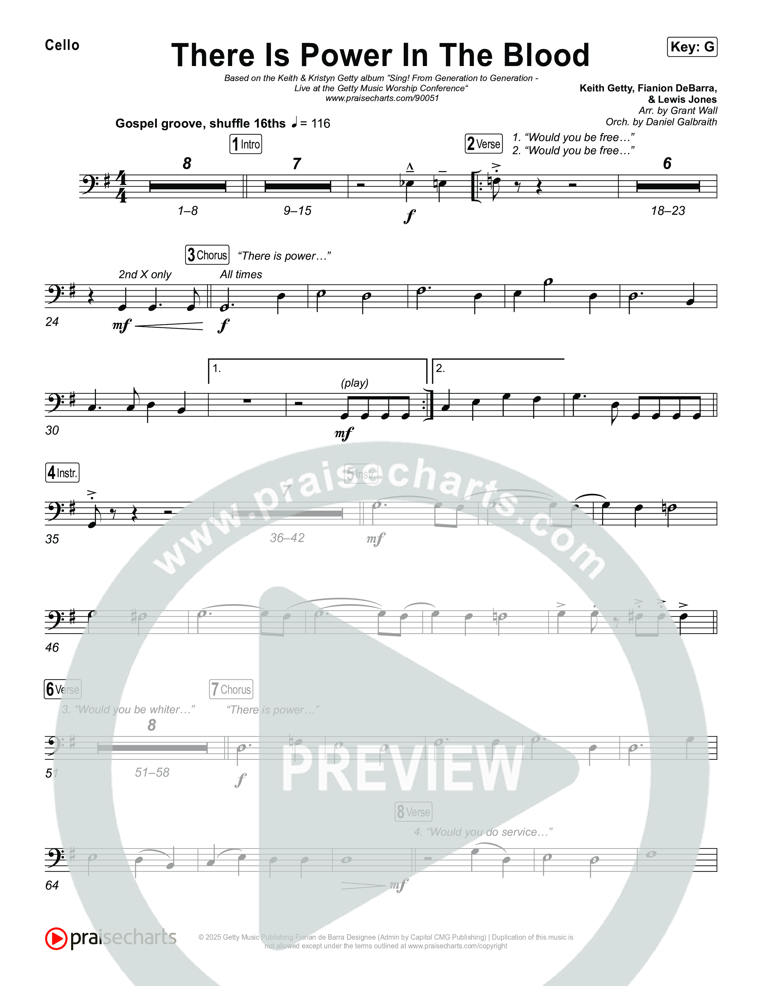 There Is Power In The Blood Cello (Keith & Kristyn Getty / CityAlight / Matt Boswell / Bryan Fowler / Jordan Kauflin / Matt Papa / The Getty Girls / Sing!)