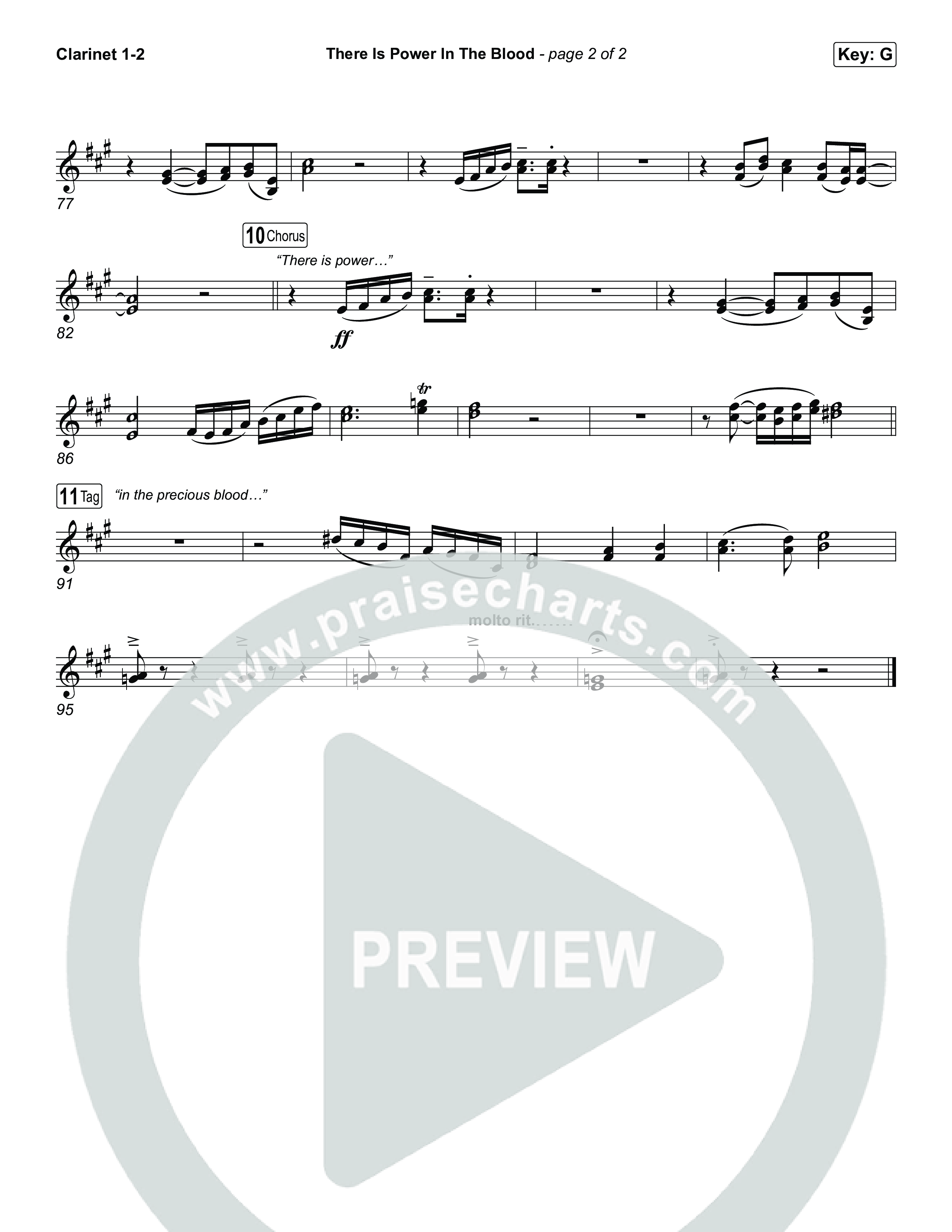 There Is Power In The Blood Clarinet 1/2 (Keith & Kristyn Getty / CityAlight / Matt Boswell / Bryan Fowler / Jordan Kauflin / Matt Papa / The Getty Girls / Sing!)