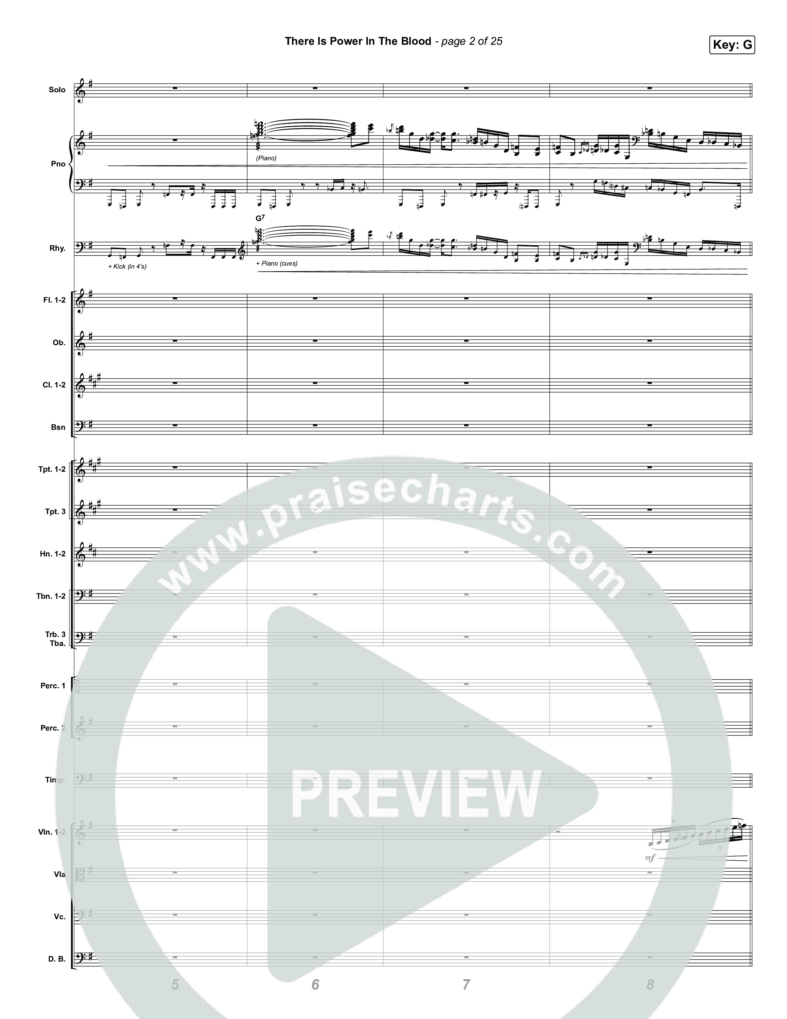 There Is Power In The Blood Conductor's Score (Keith & Kristyn Getty / CityAlight / Matt Boswell / Bryan Fowler / Jordan Kauflin / Matt Papa / The Getty Girls / Sing!)