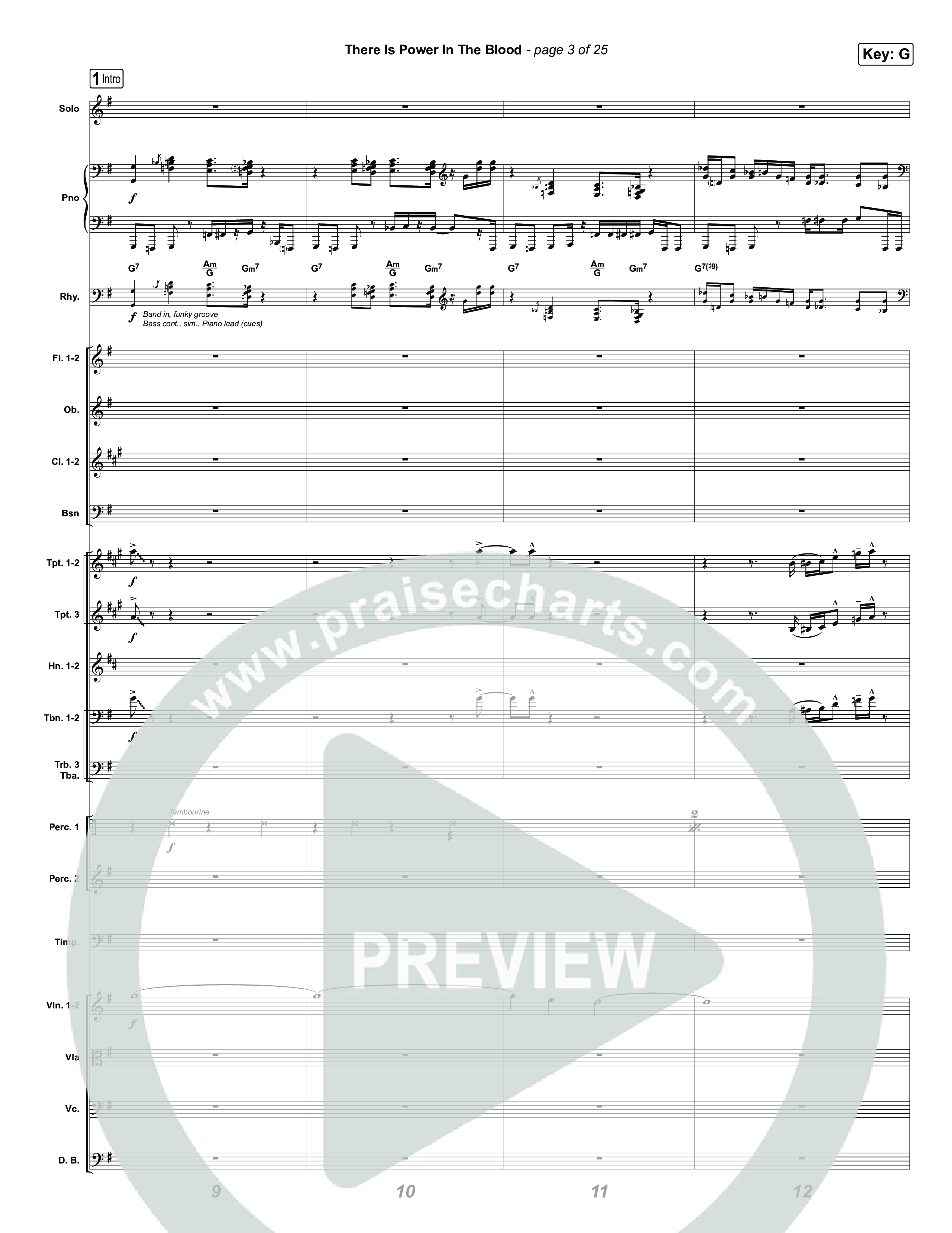 There Is Power In The Blood Conductor's Score (Keith & Kristyn Getty / CityAlight / Matt Boswell / Bryan Fowler / Jordan Kauflin / Matt Papa / The Getty Girls / Sing!)