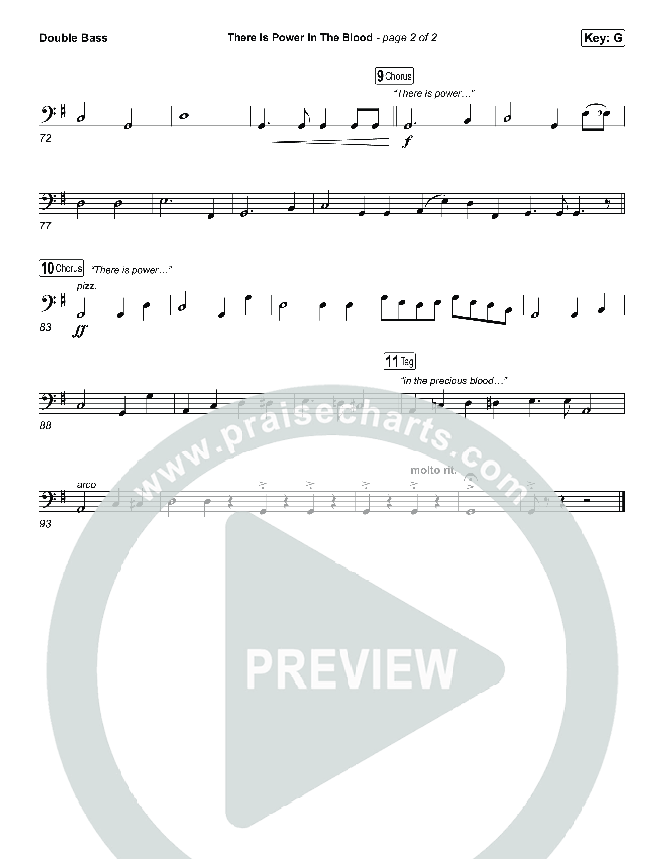There Is Power In The Blood String Bass (Keith & Kristyn Getty / CityAlight / Matt Boswell / Bryan Fowler / Jordan Kauflin / Matt Papa / The Getty Girls / Sing!)
