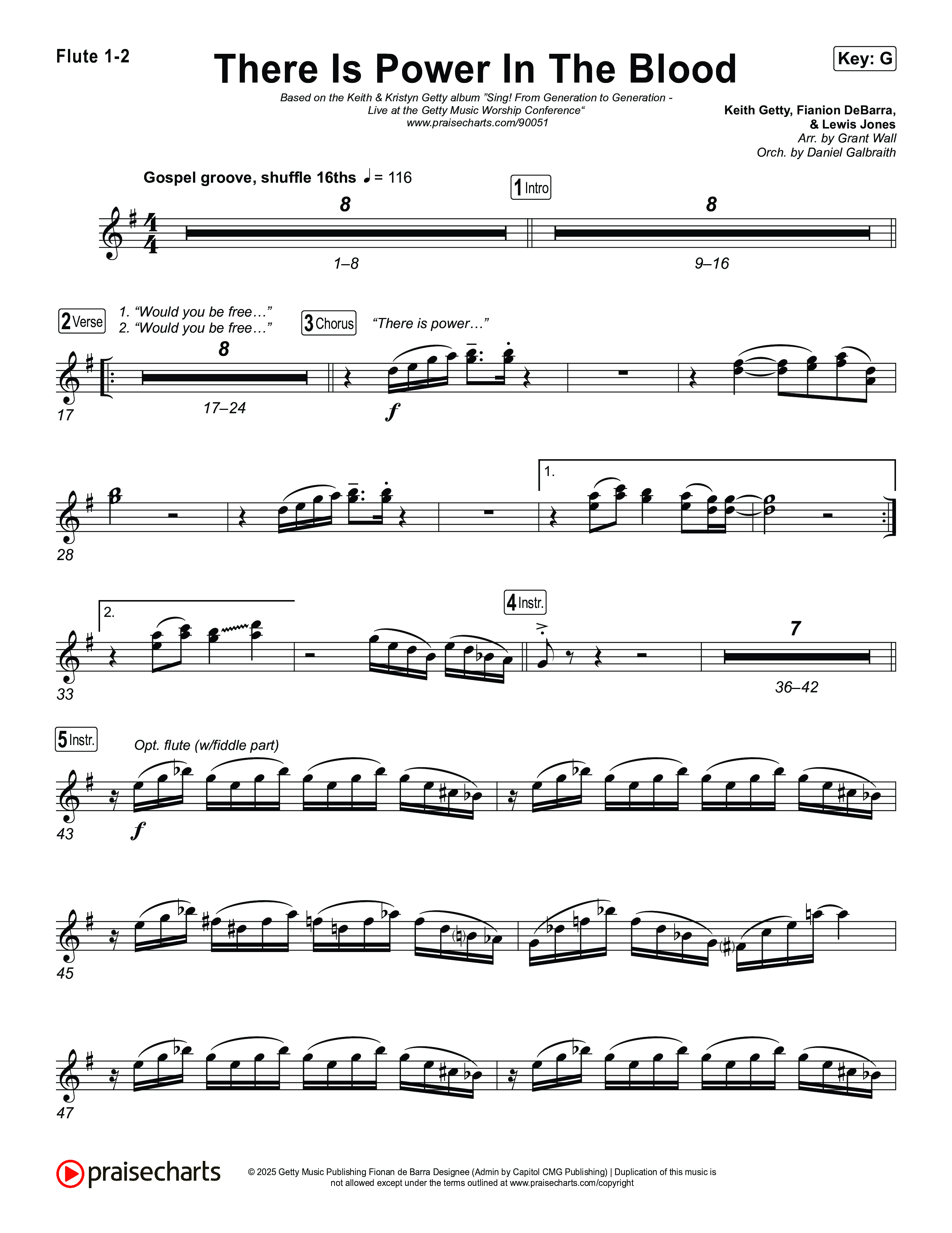 There Is Power In The Blood Flute 1,2 (Keith & Kristyn Getty / CityAlight / Matt Boswell / Bryan Fowler / Jordan Kauflin / Matt Papa / The Getty Girls / Sing!)