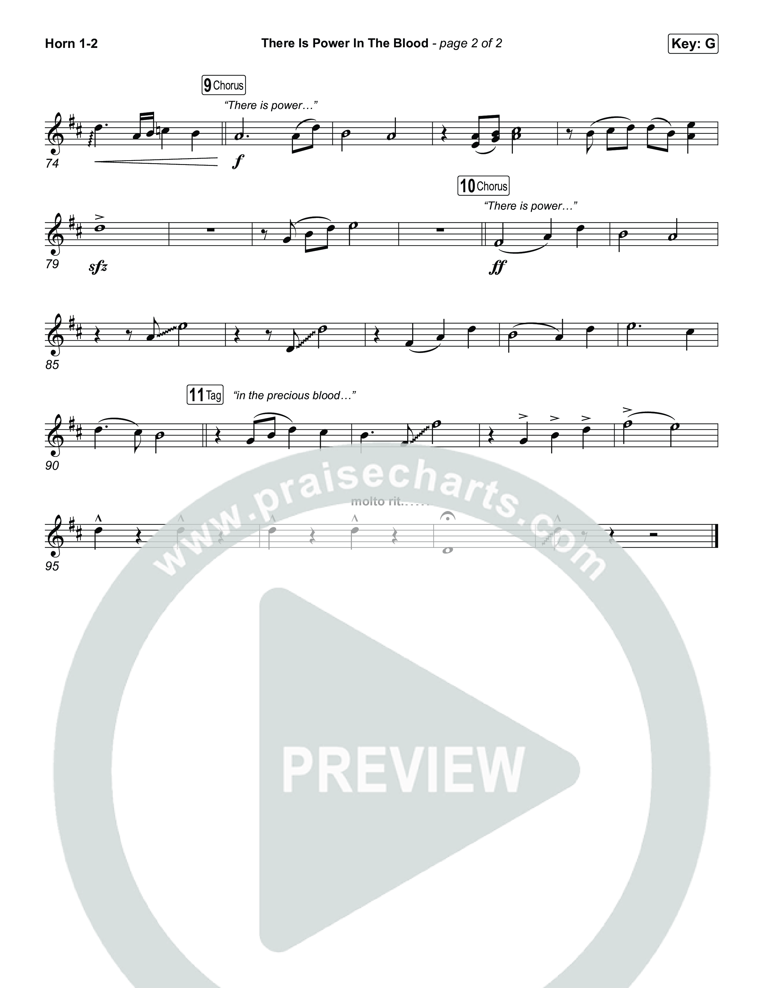 There Is Power In The Blood French Horn 1,2 (Keith & Kristyn Getty / CityAlight / Matt Boswell / Bryan Fowler / Jordan Kauflin / Matt Papa / The Getty Girls / Sing!)