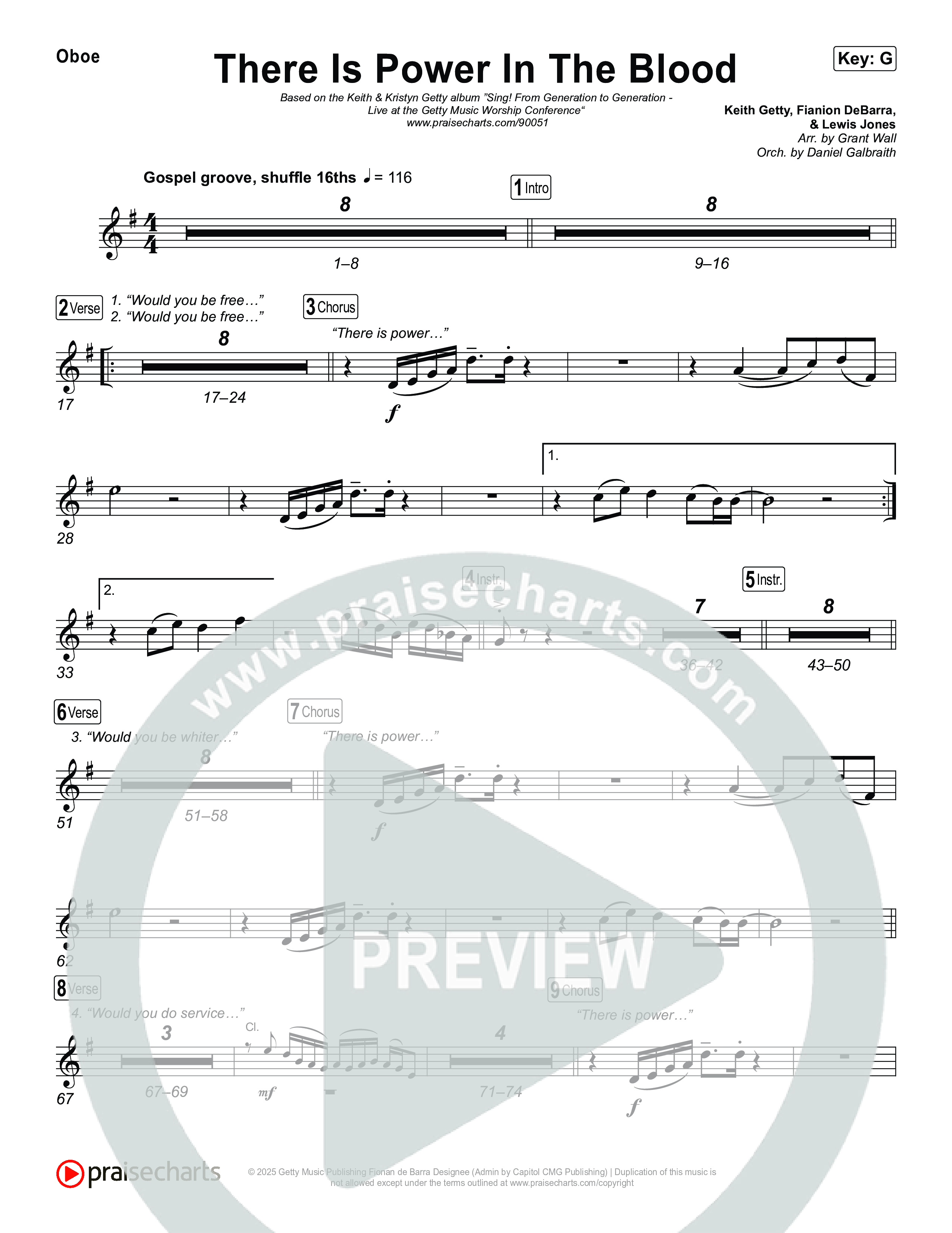 There Is Power In The Blood Oboe (Keith & Kristyn Getty / CityAlight / Matt Boswell / Bryan Fowler / Jordan Kauflin / Matt Papa / The Getty Girls / Sing!)
