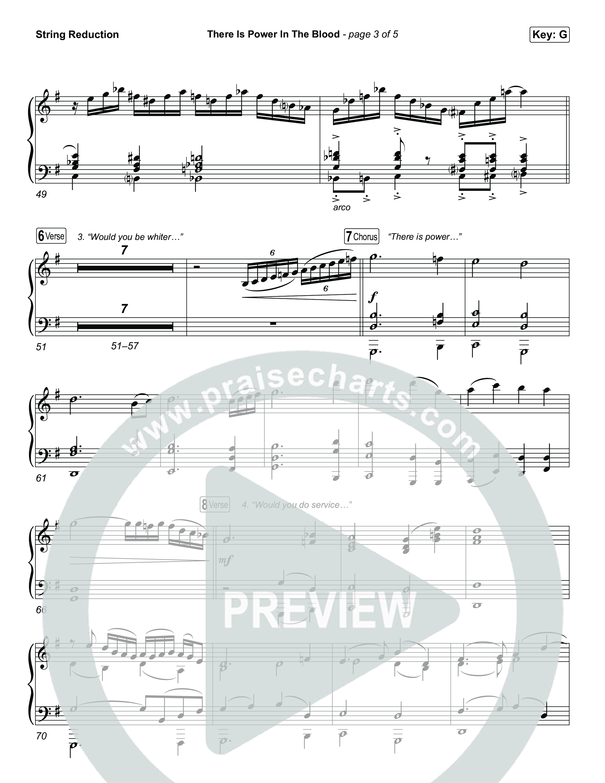 There Is Power In The Blood String Reduction (Keith & Kristyn Getty / CityAlight / Matt Boswell / Bryan Fowler / Jordan Kauflin / Matt Papa / The Getty Girls / Sing!)