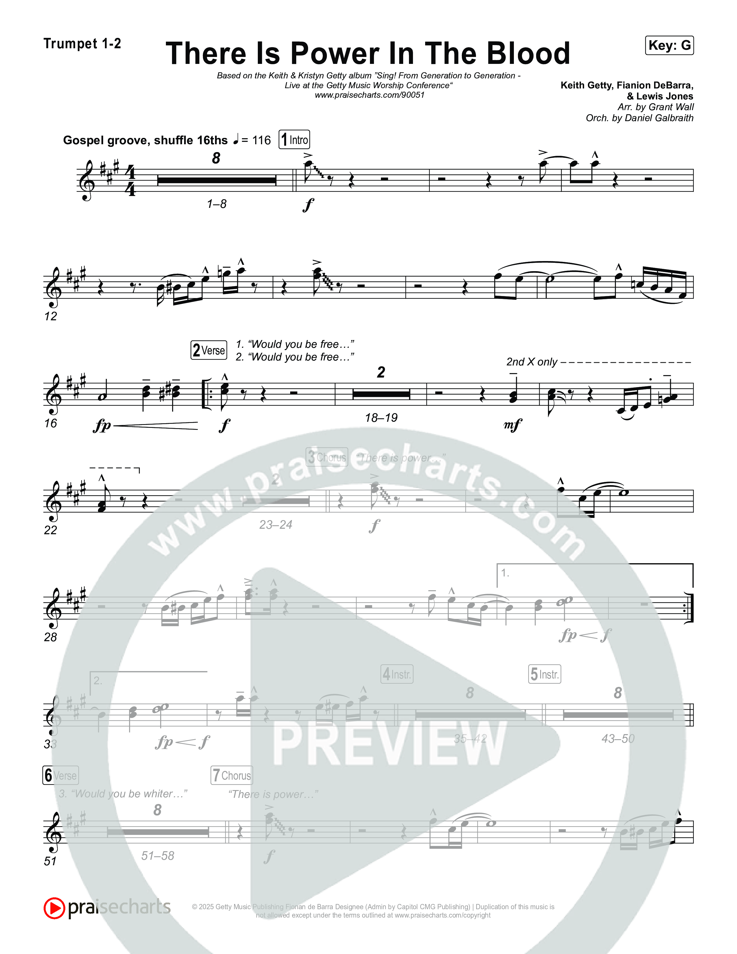 There Is Power In The Blood Trumpet 1,2 (Keith & Kristyn Getty / CityAlight / Matt Boswell / Bryan Fowler / Jordan Kauflin / Matt Papa / The Getty Girls / Sing!)