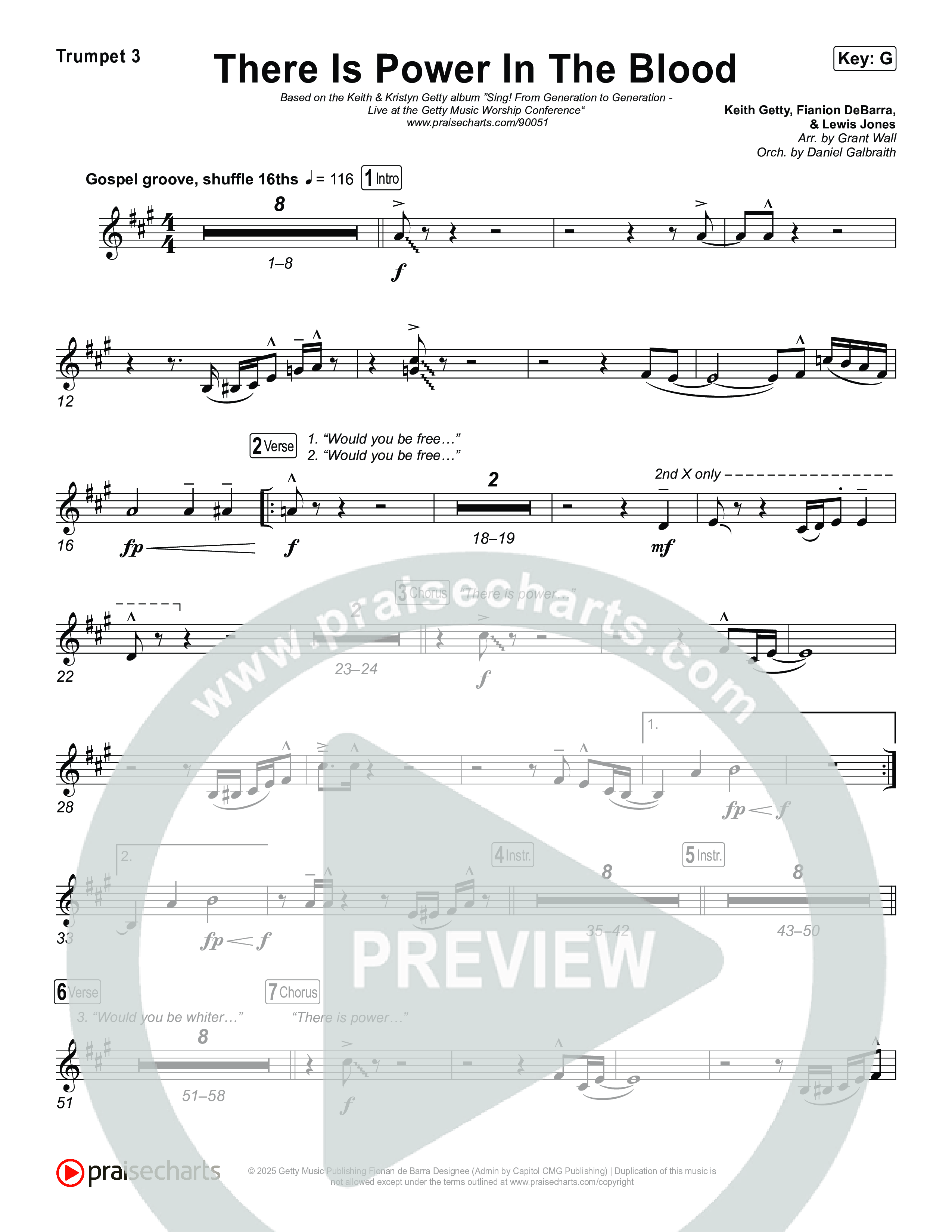 There Is Power In The Blood Trumpet 3 (Keith & Kristyn Getty / CityAlight / Matt Boswell / Bryan Fowler / Jordan Kauflin / Matt Papa / The Getty Girls / Sing!)