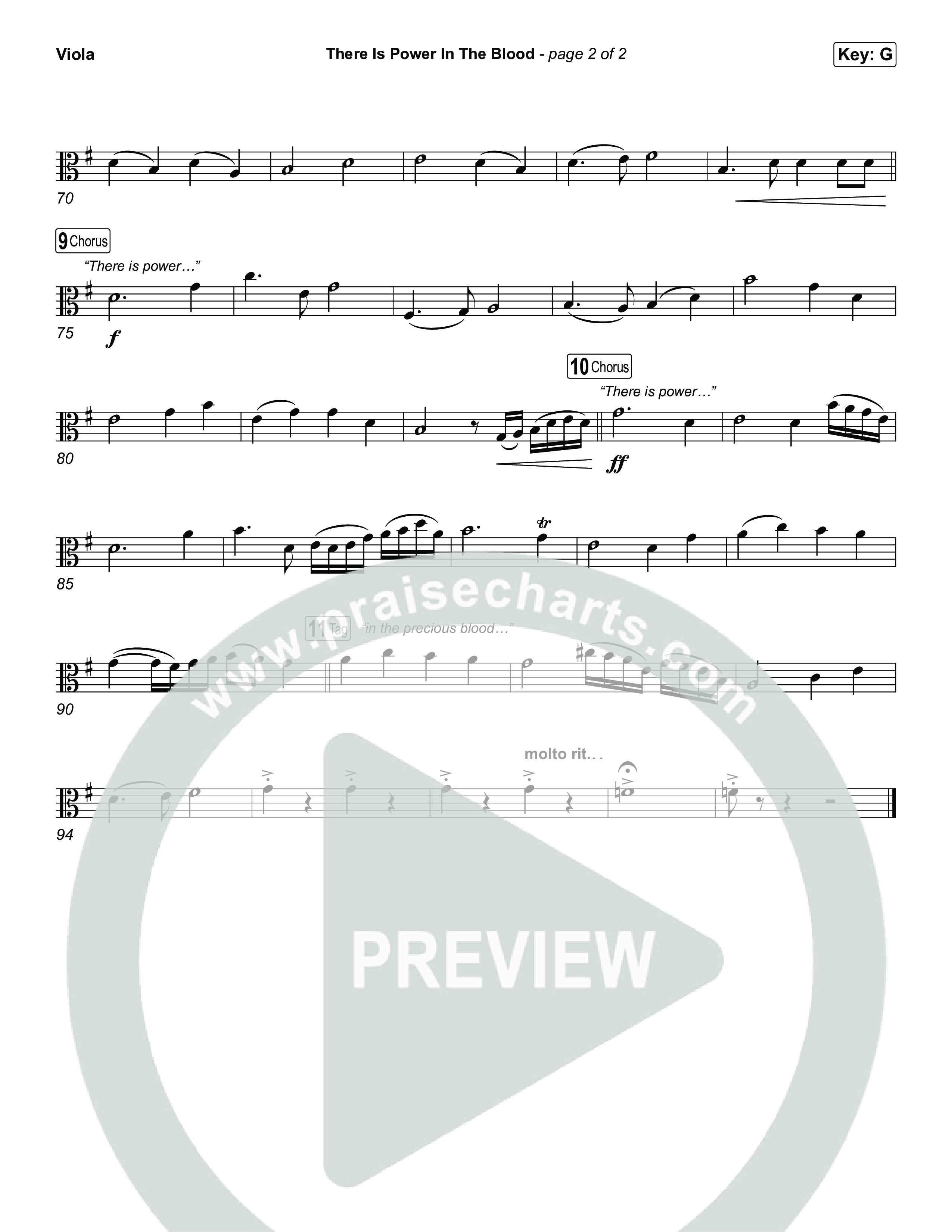 There Is Power In The Blood Viola (Keith & Kristyn Getty / CityAlight / Matt Boswell / Bryan Fowler / Jordan Kauflin / Matt Papa / The Getty Girls / Sing!)