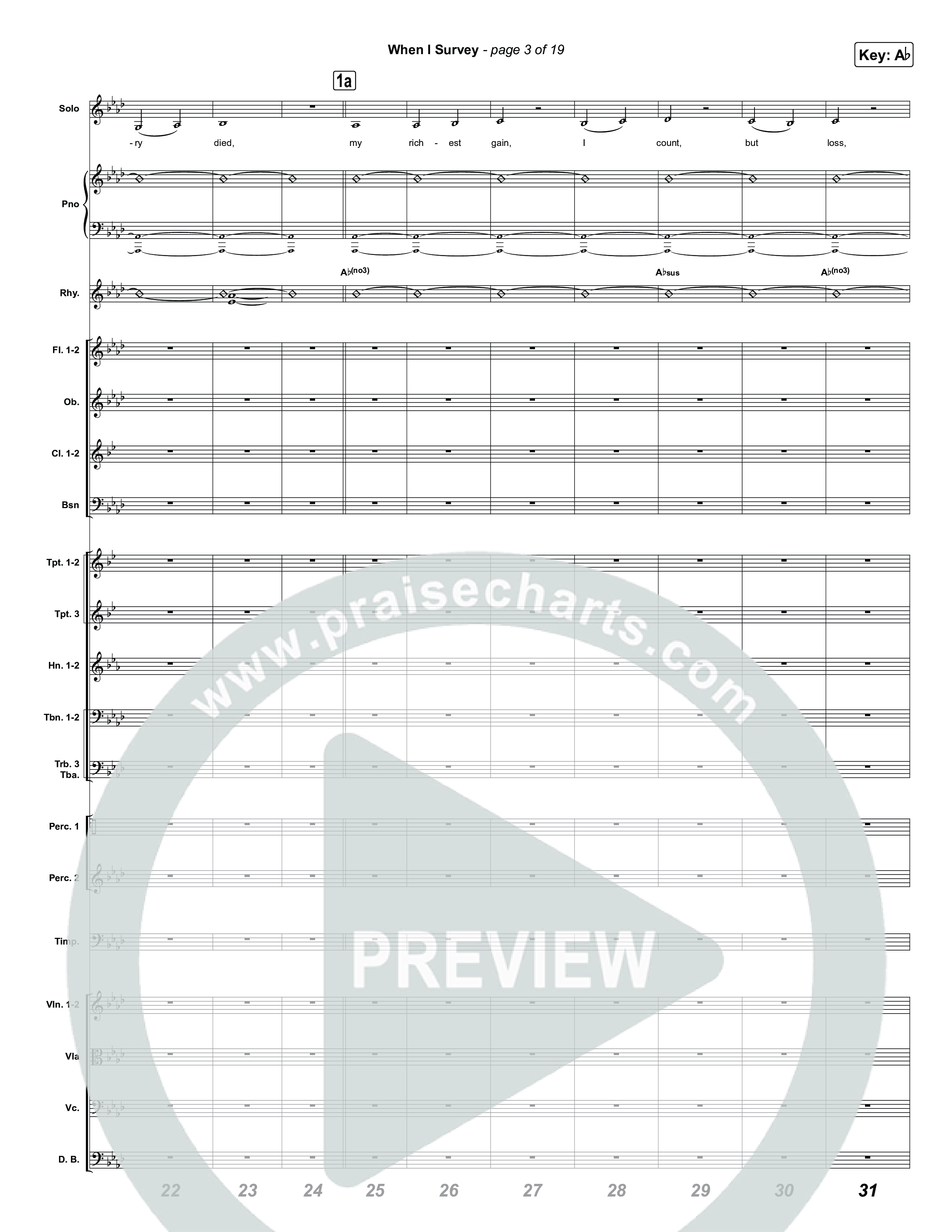 When I Survey Orchestration (Tommee Profitt / Jenn Johnson)