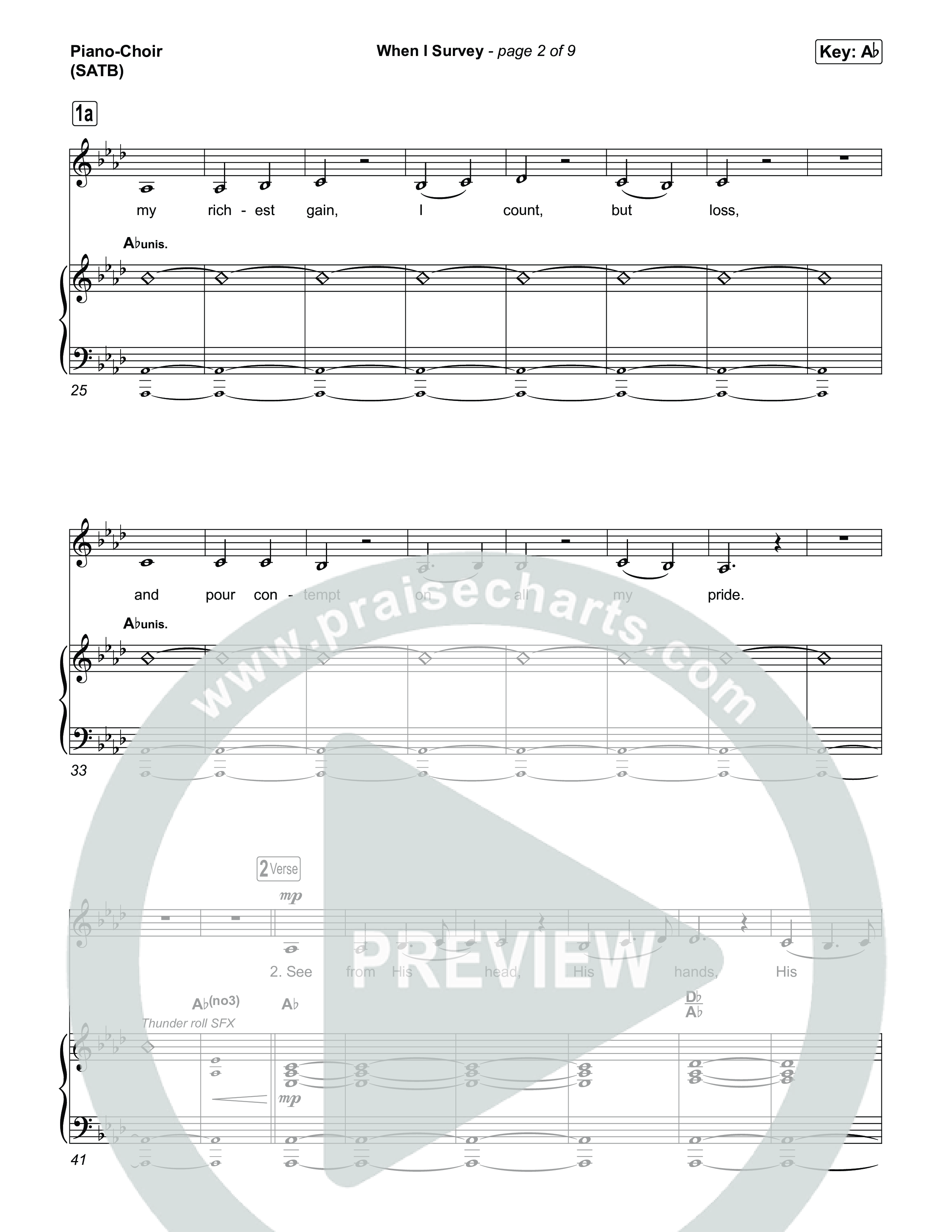 When I Survey Piano/Vocal Pack (Tommee Profitt / Jenn Johnson)