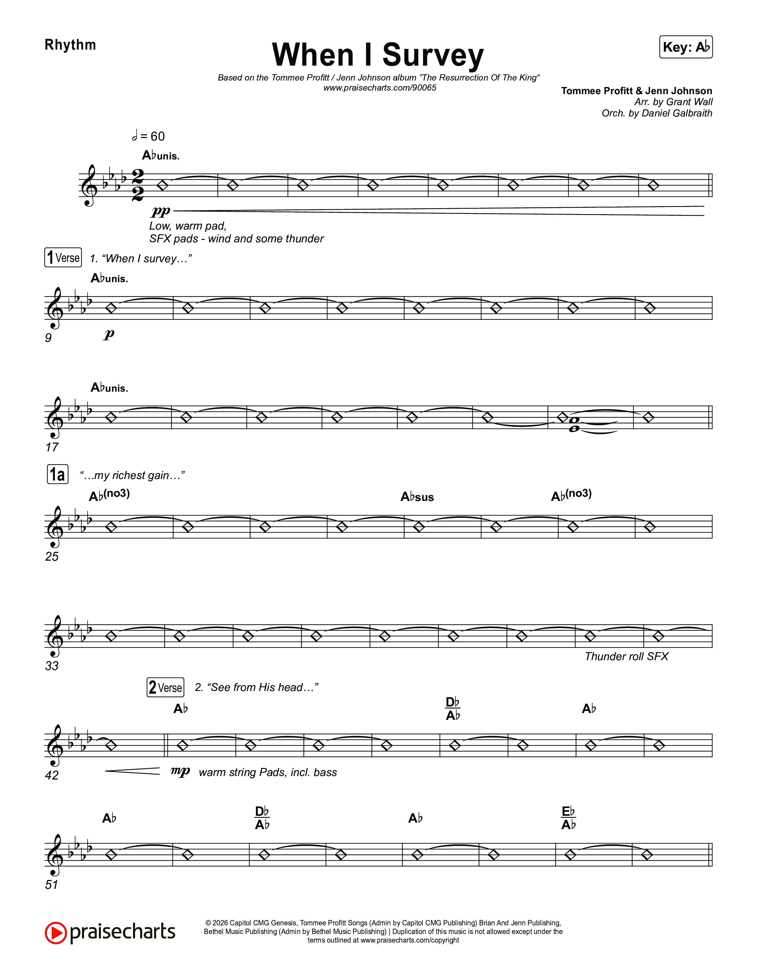 When I Survey Rhythm Pack (Tommee Profitt / Jenn Johnson)