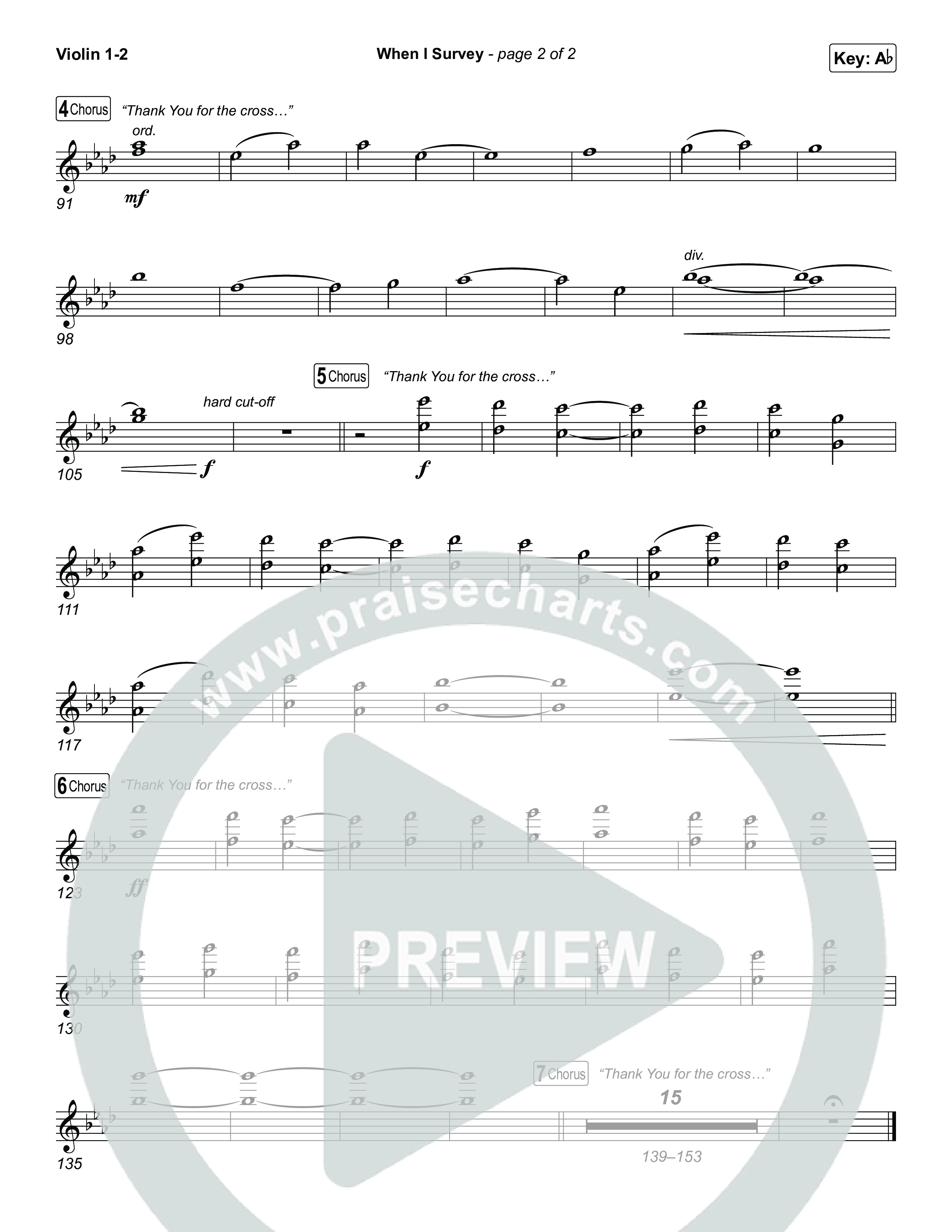 When I Survey String Pack (Tommee Profitt / Jenn Johnson)