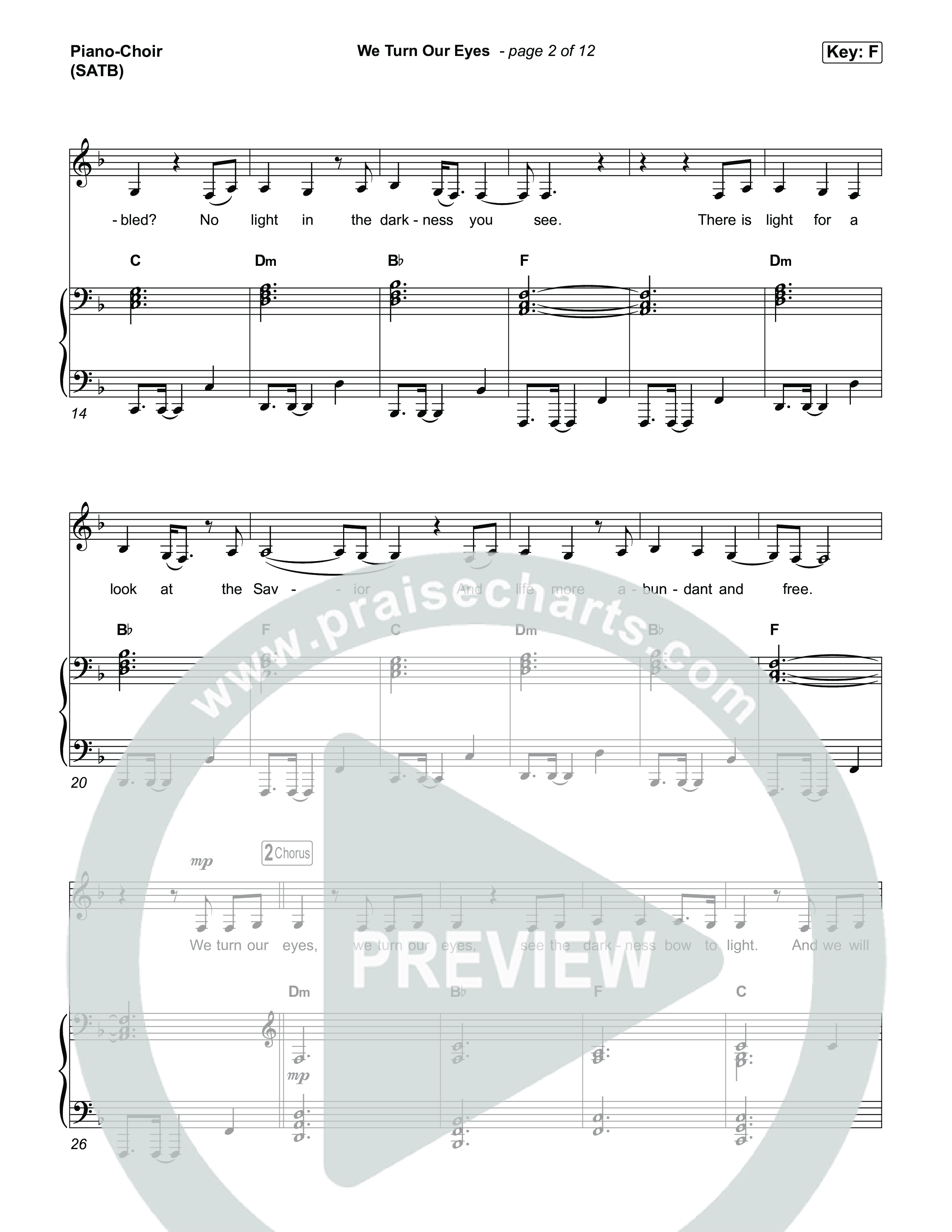 We Turn Our Eyes Piano/Vocal Pack (Tommee Profitt / Jamie MacDonald)