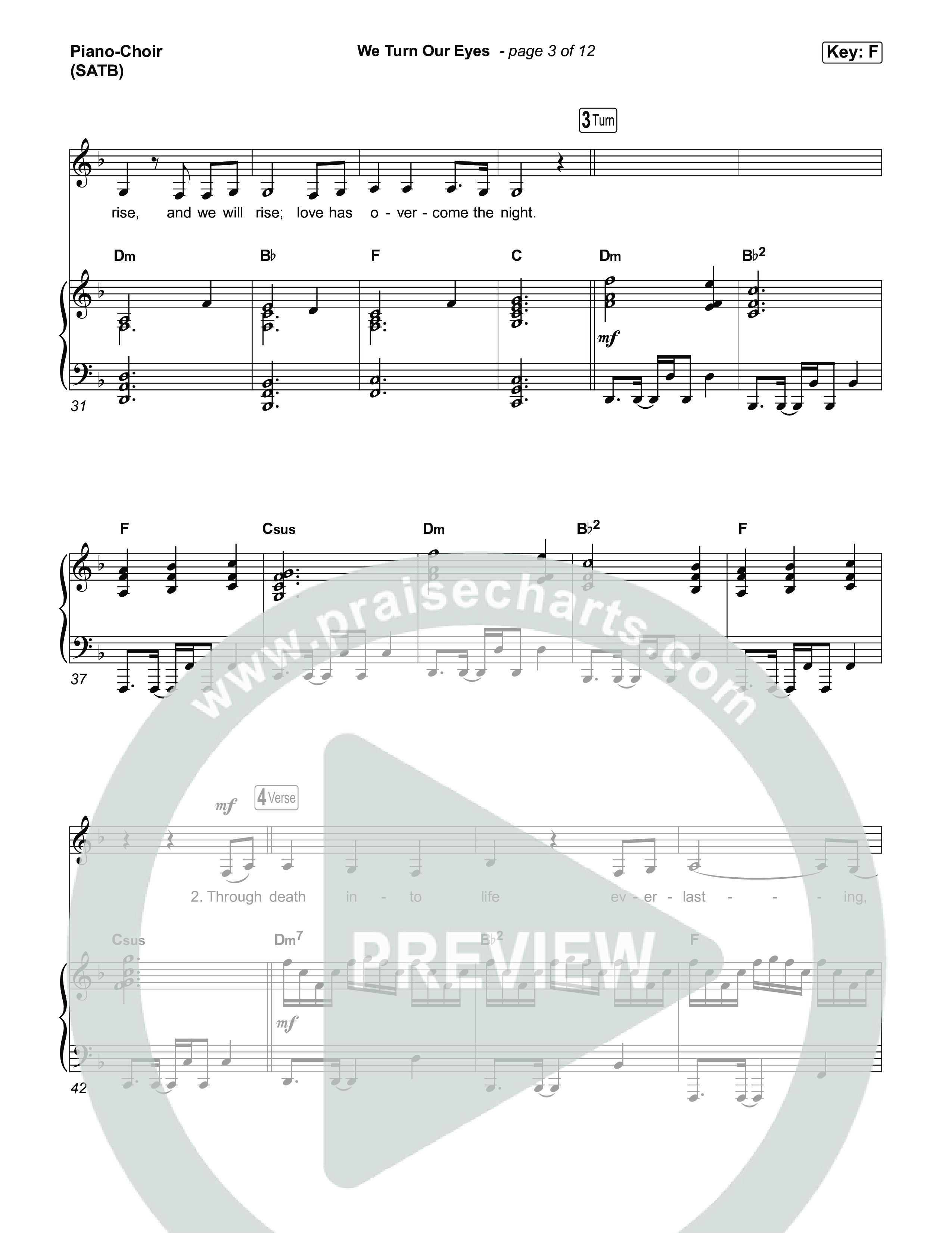 We Turn Our Eyes Piano/Vocal Pack (Tommee Profitt / Jamie MacDonald)