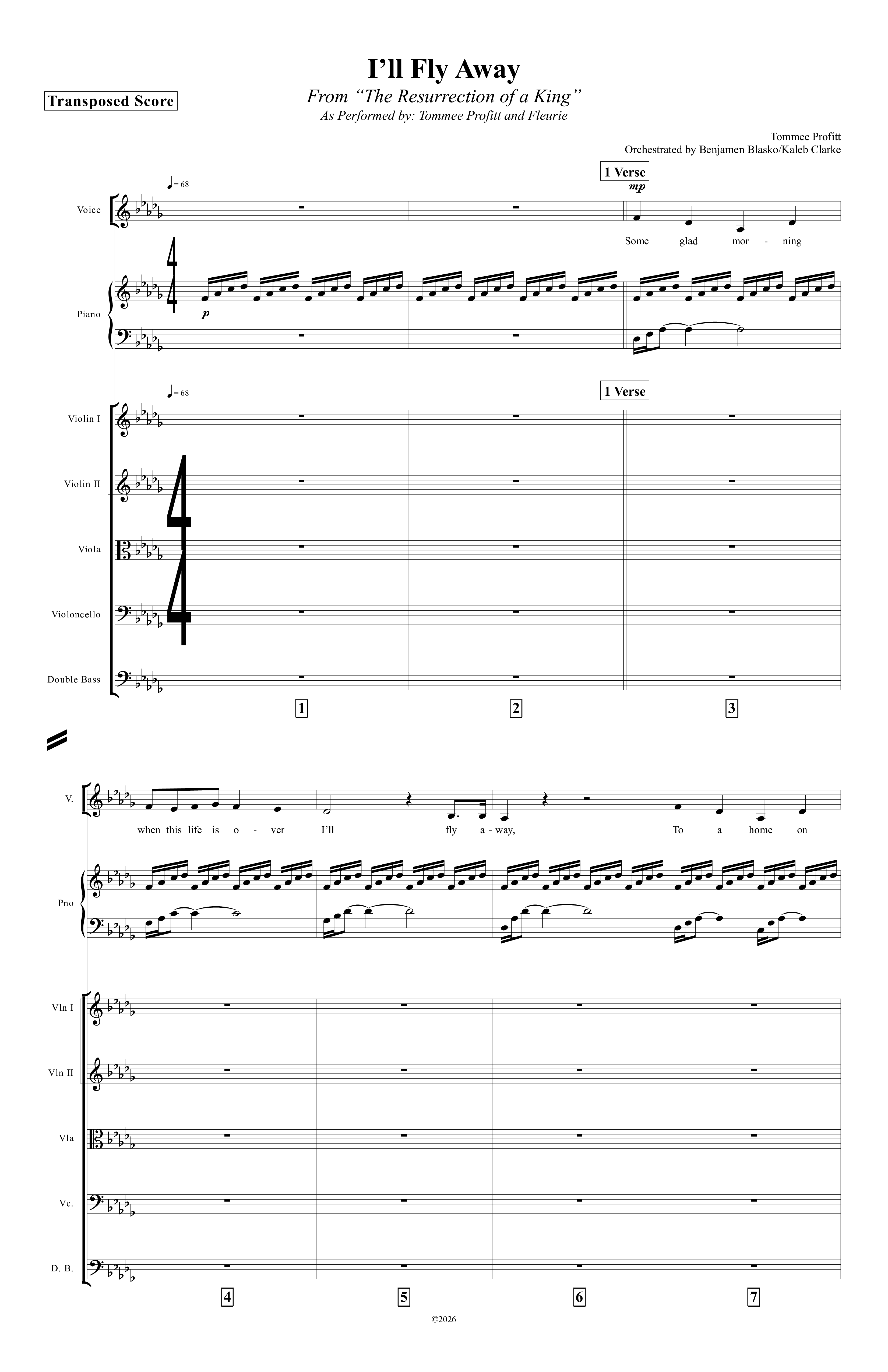 I'll Fly Away Orchestration (Tommee Profitt / Fleurie)