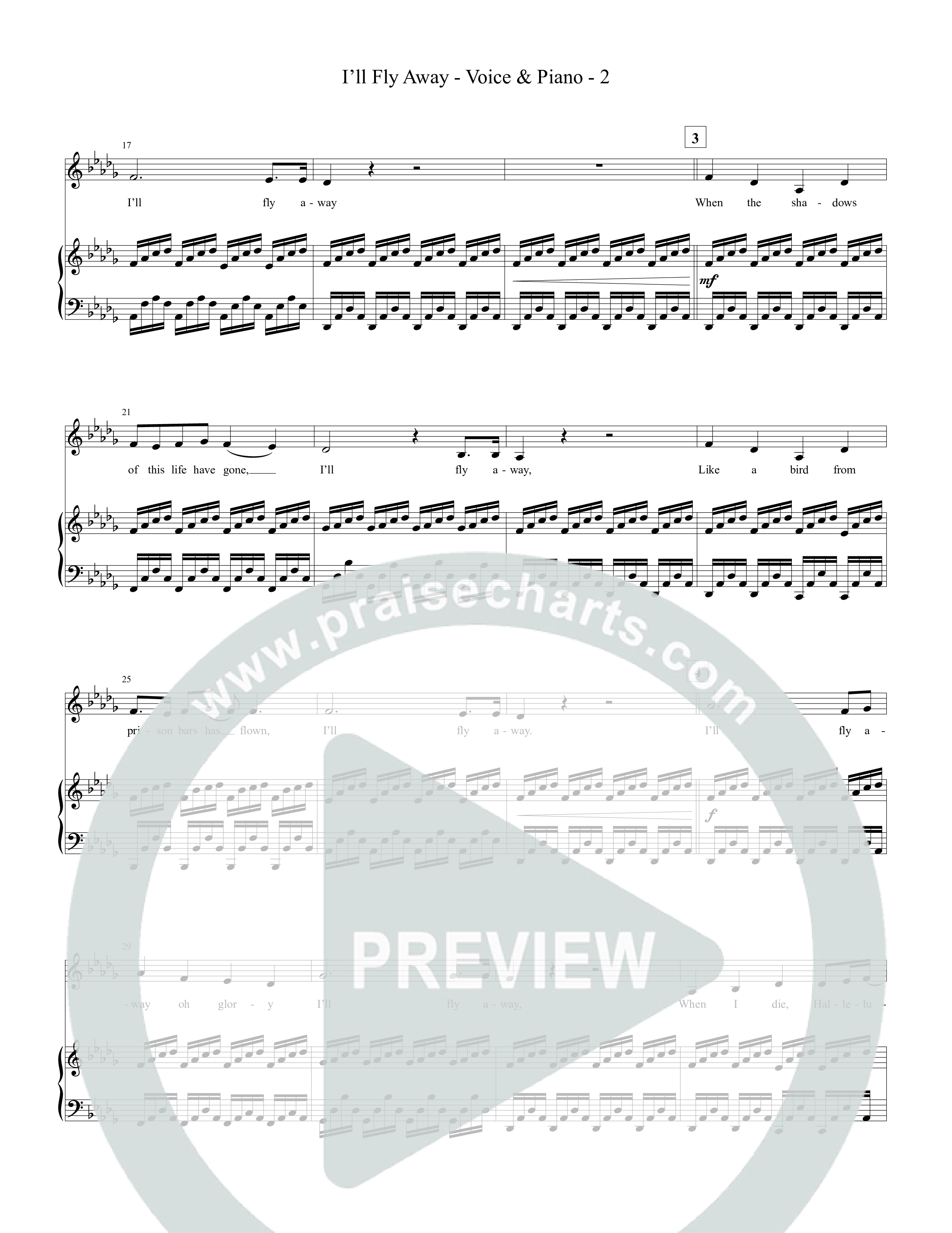 I'll Fly Away Piano/Melody (Tommee Profitt / Fleurie)