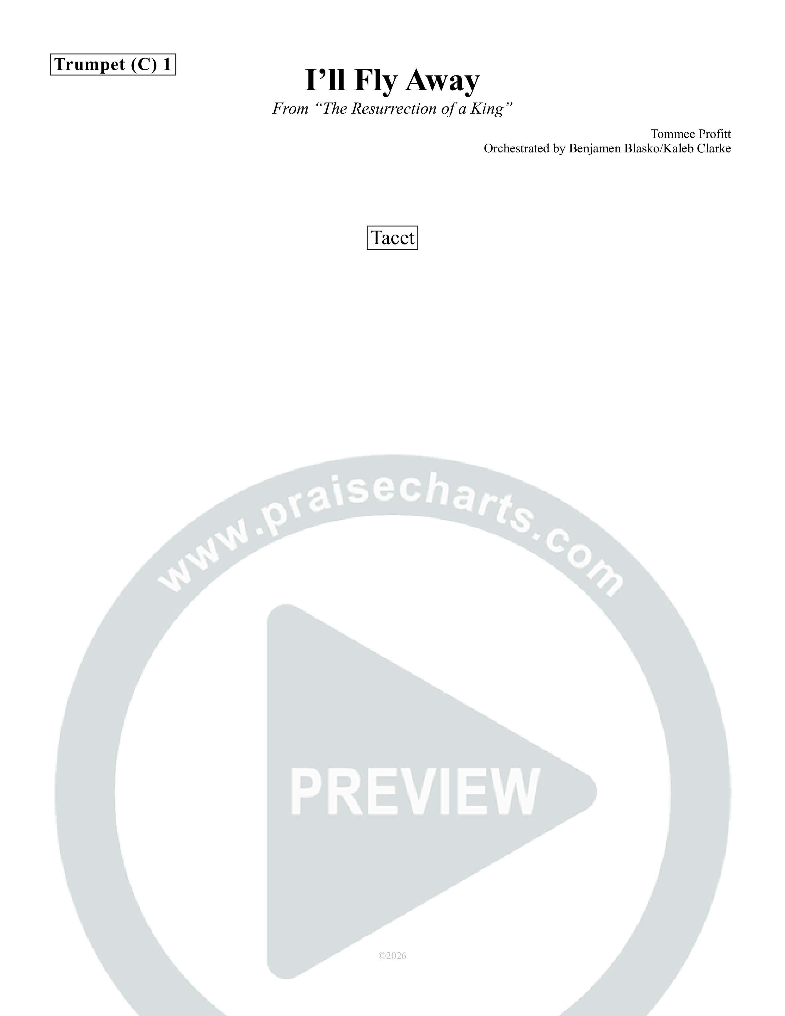 I'll Fly Away Brass Pack (Tommee Profitt / Fleurie)