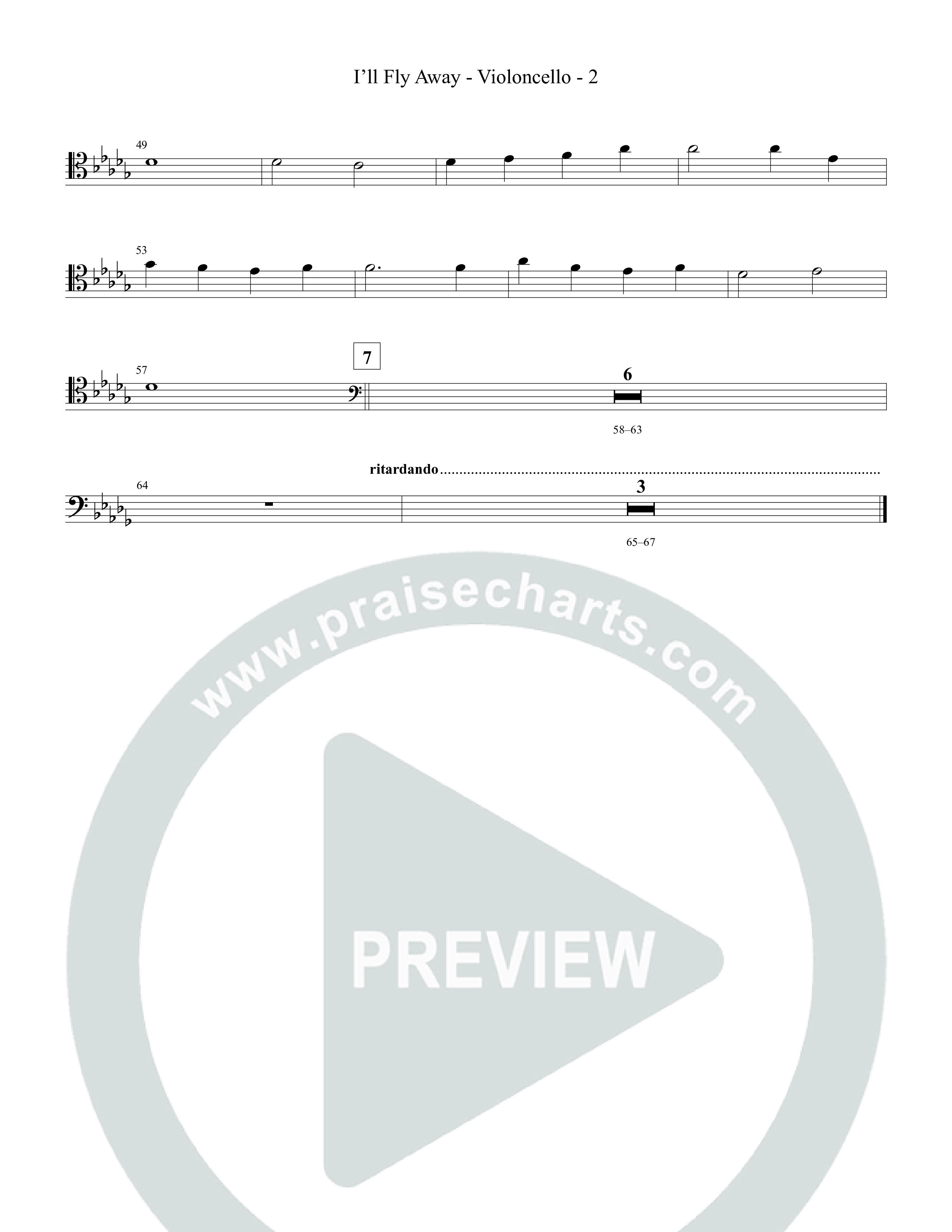 I'll Fly Away Violincello (Tommee Profitt / Fleurie)