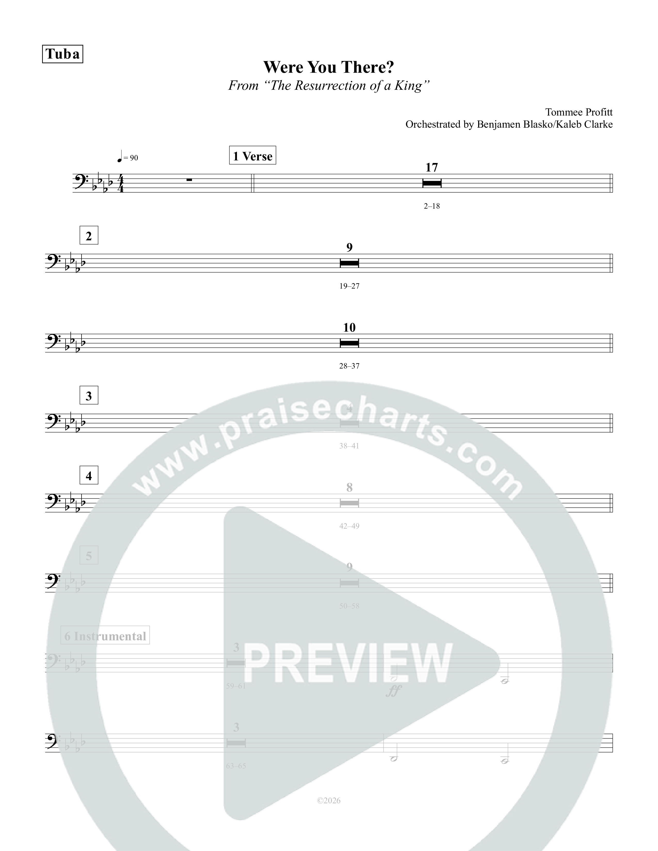Were You There Tuba (Tommee Profitt)