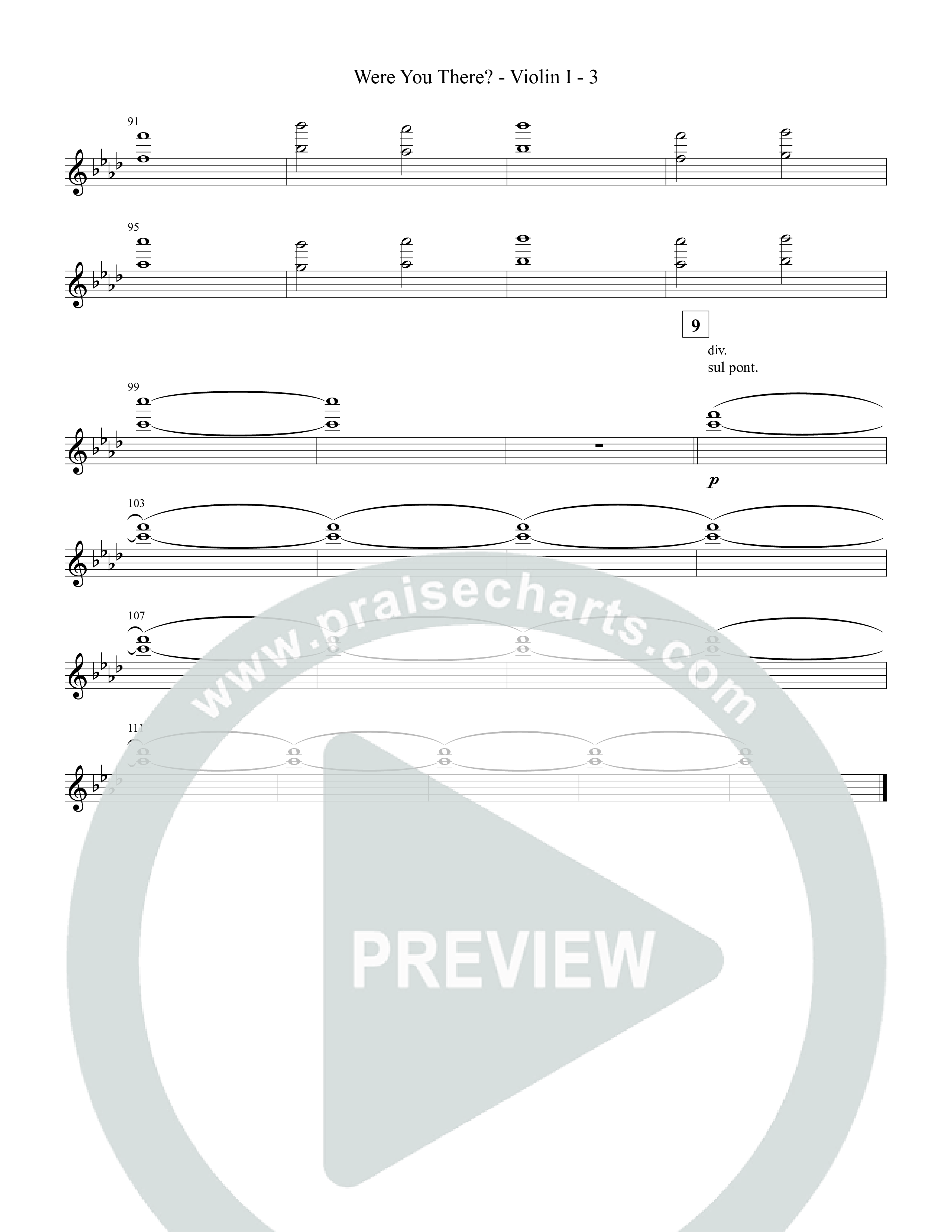 Were You There Violin 1 (Tommee Profitt)