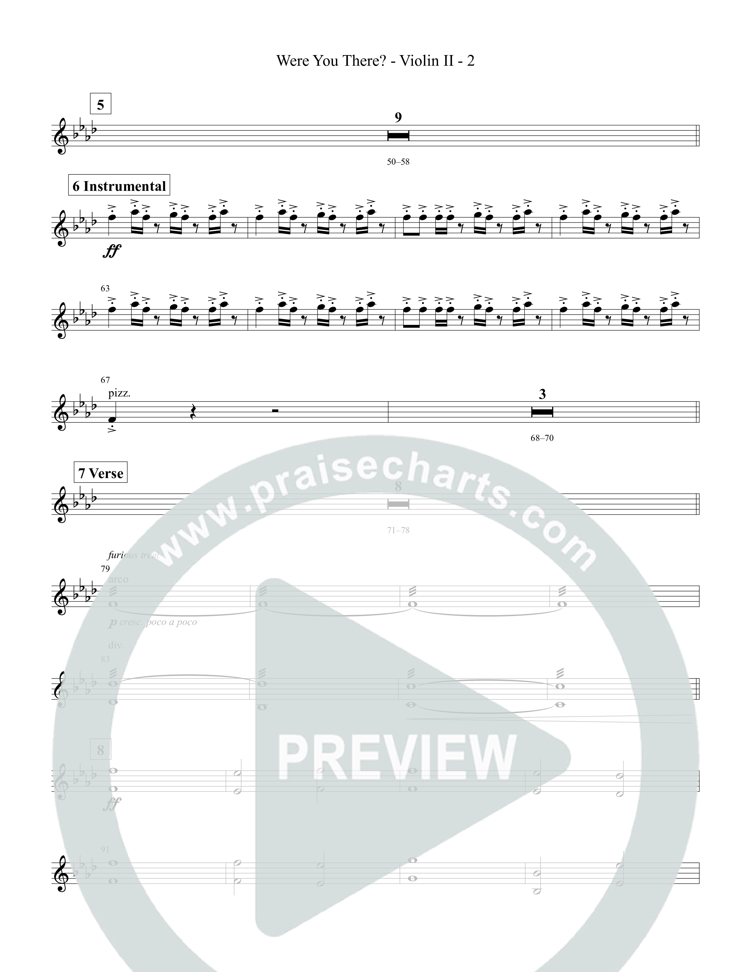 Were You There Violin 2 (Tommee Profitt)