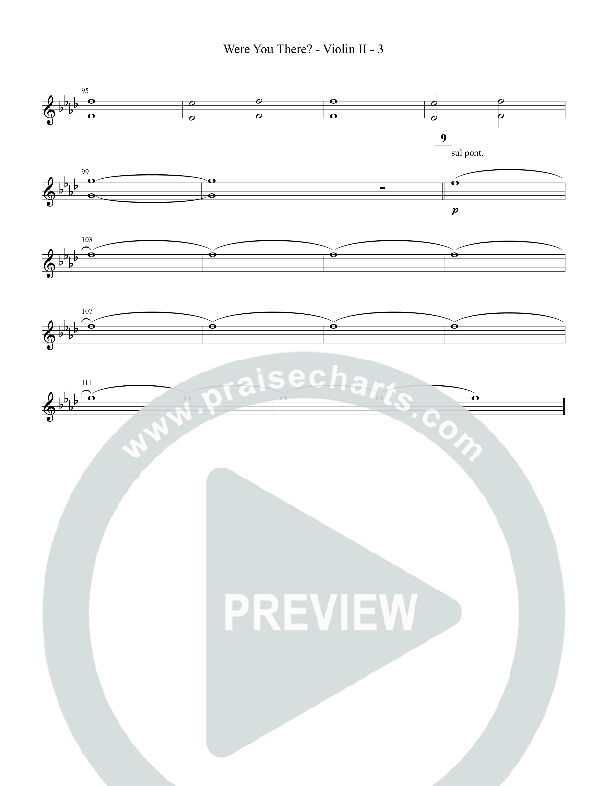 Were You There Violin 2 (Tommee Profitt)