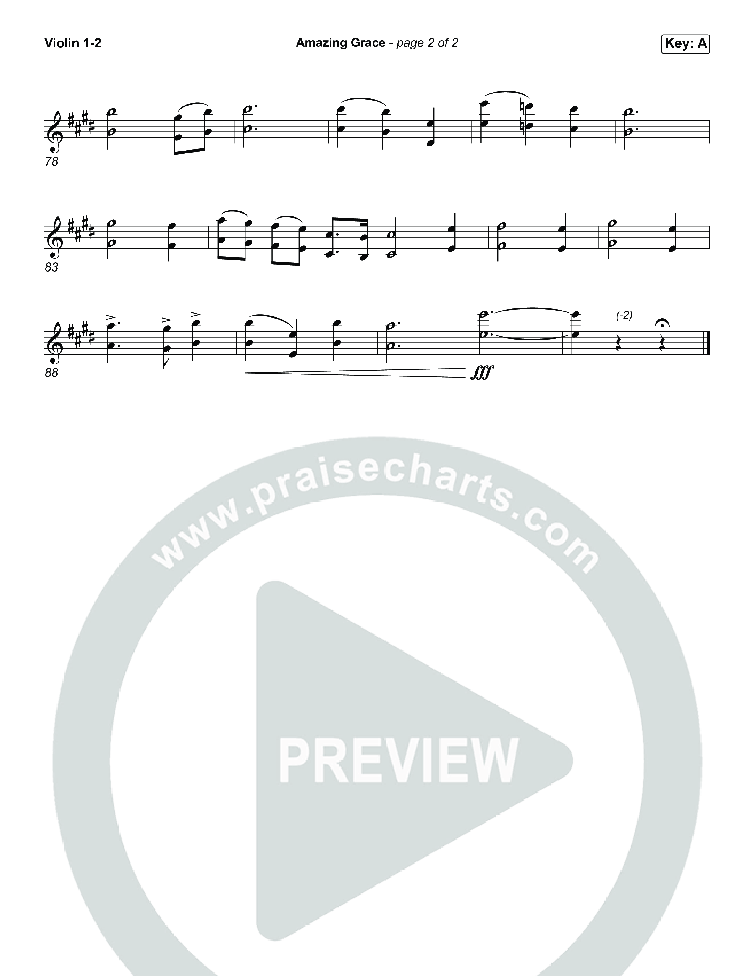 Amazing Grace (He's Alive) String Pack (Tommee Profitt / Stanaj)