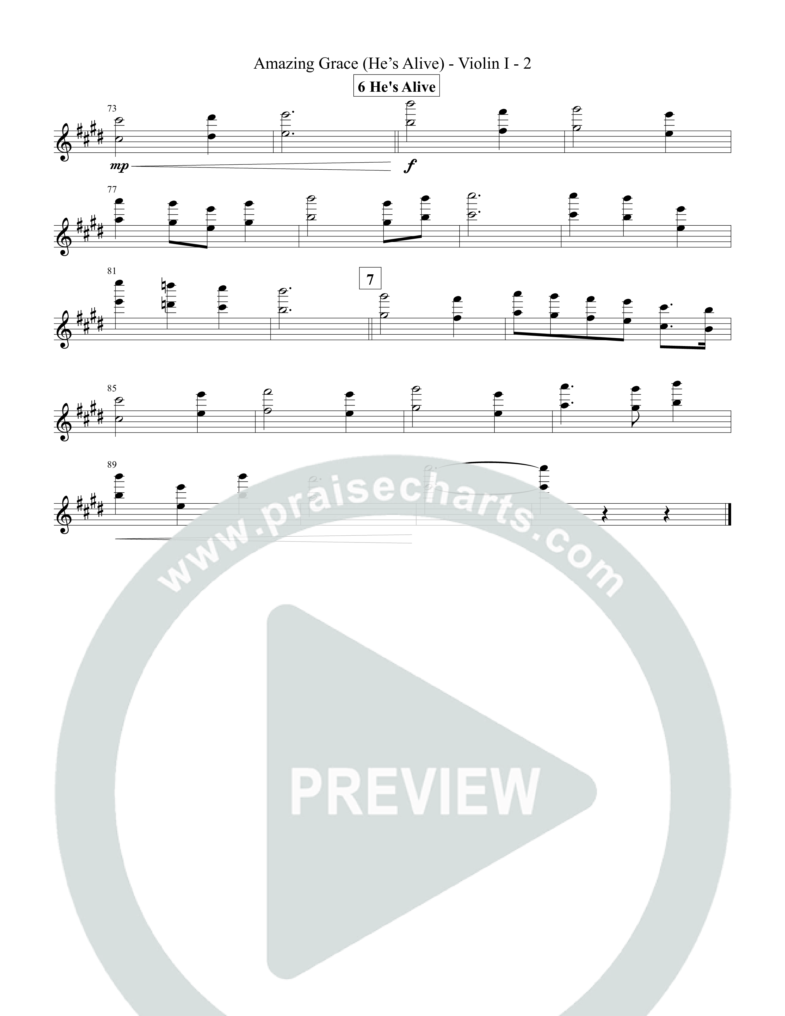 Amazing Grace (He's Alive) String Pack (Tommee Profitt / Stanaj)