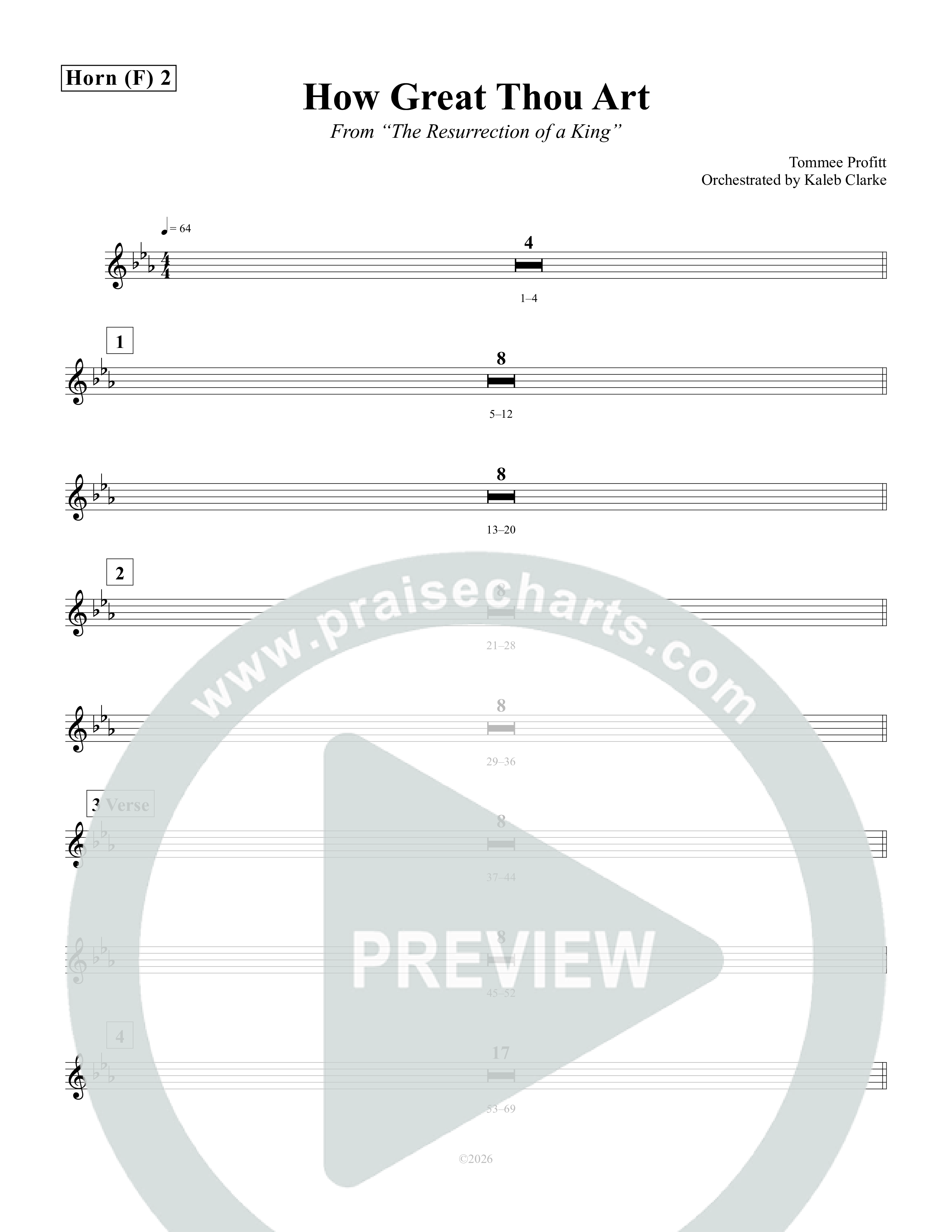 How Great Thou Art Brass Pack (Tommee Profitt / Aubree Archibeck)