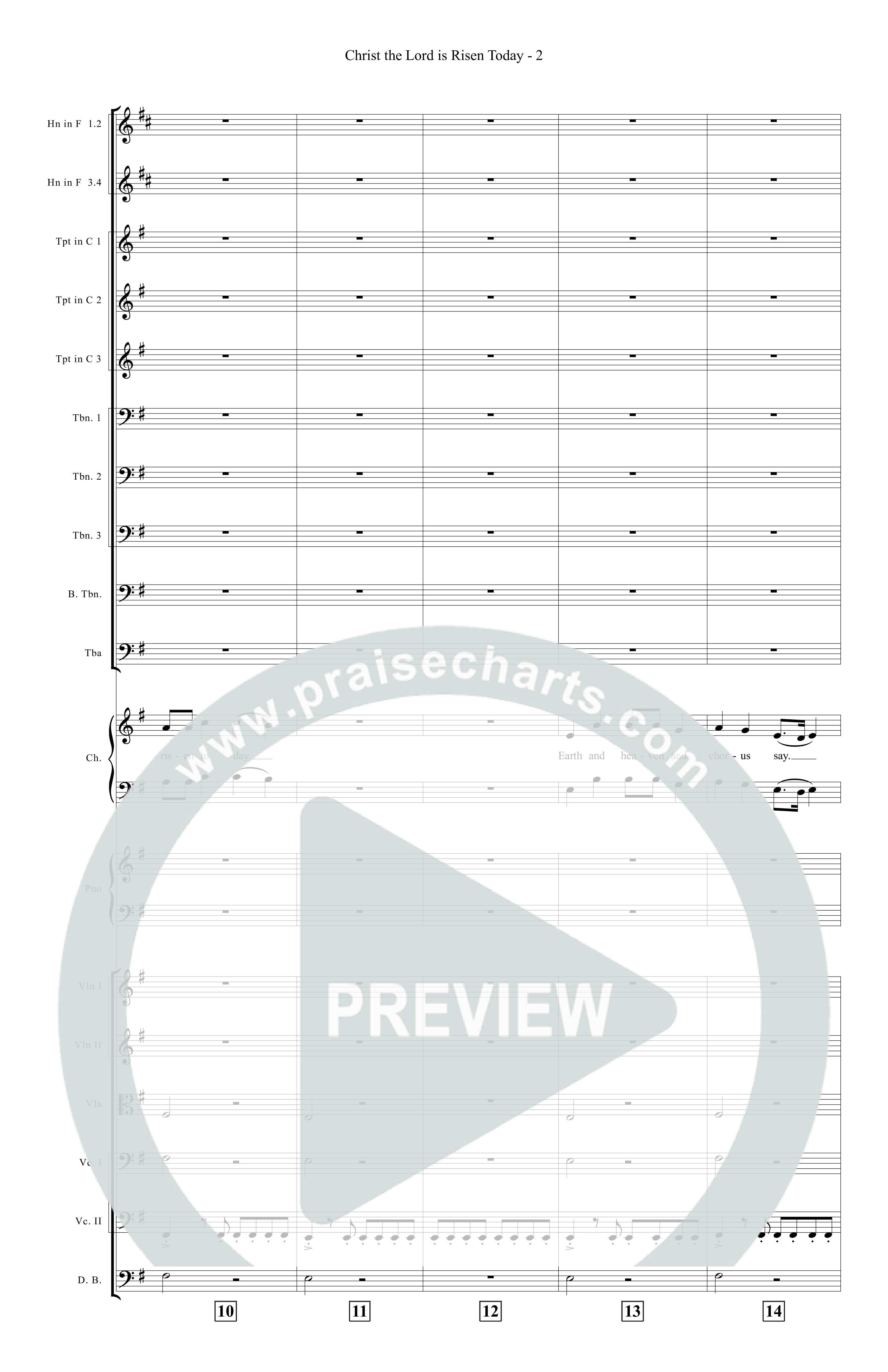 Christ The Lord Is Risen Today Orchestration (Tommee Profitt)