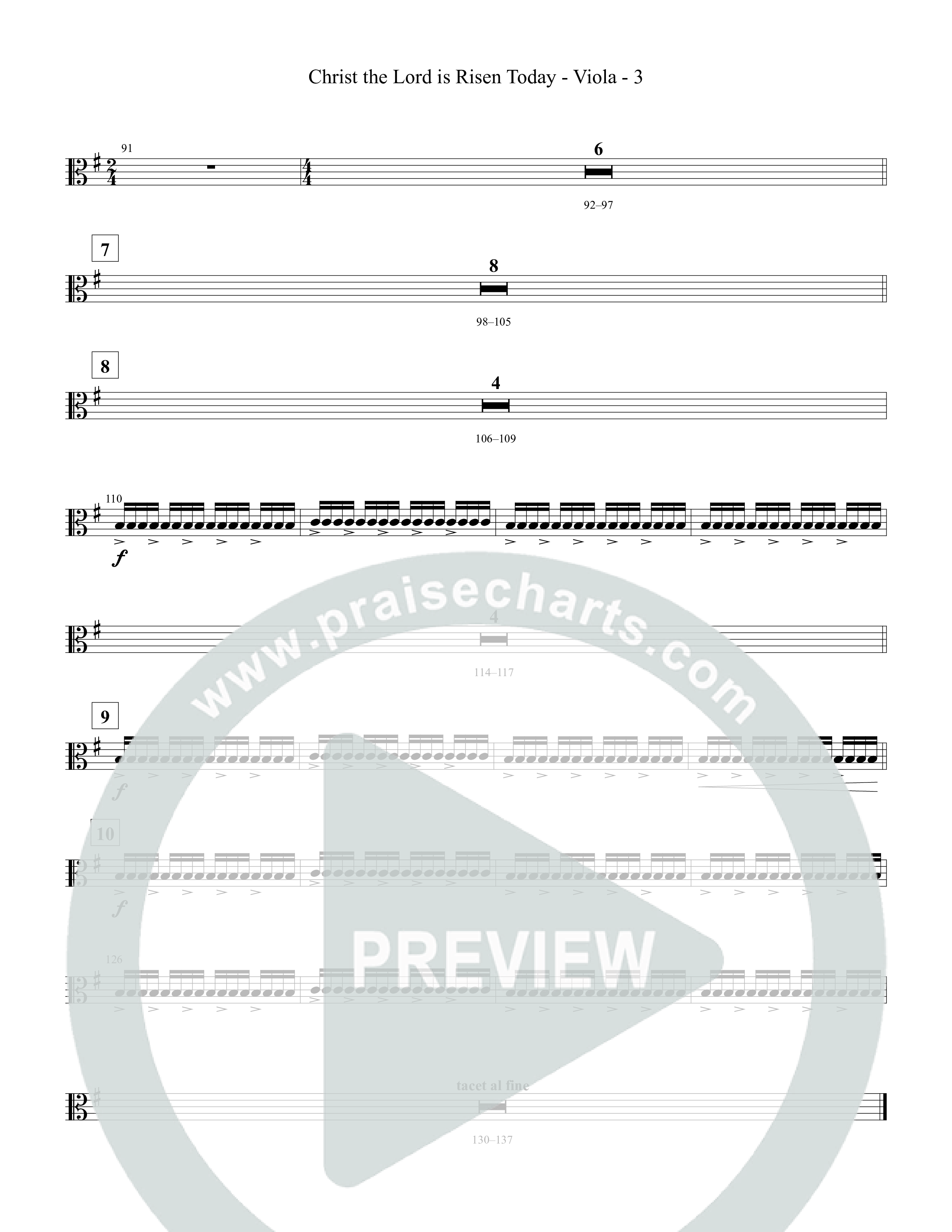 Christ The Lord Is Risen Today Viola (Tommee Profitt)