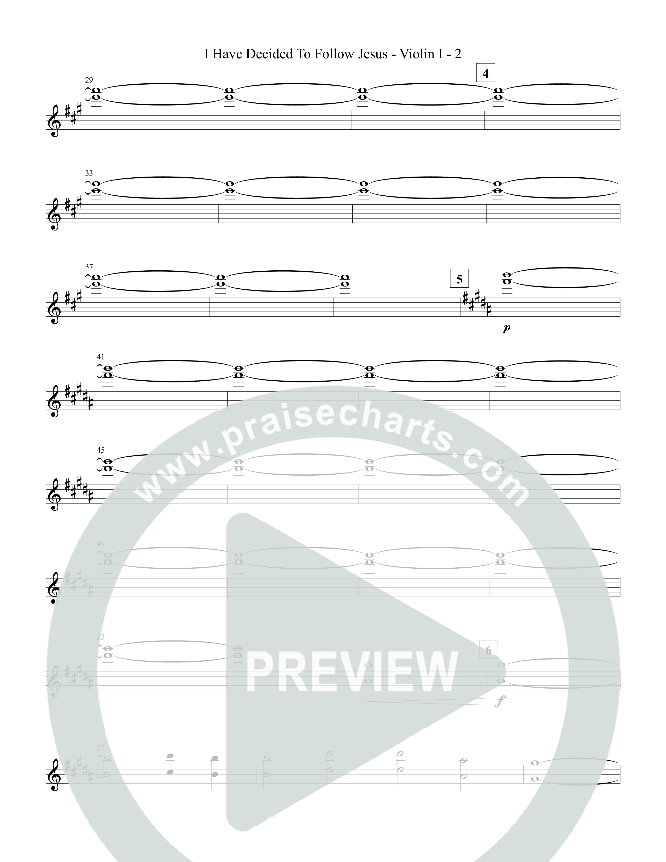 I Have Decided To Follow Jesus String Pack (Tommee Profitt / Anthony Evans)