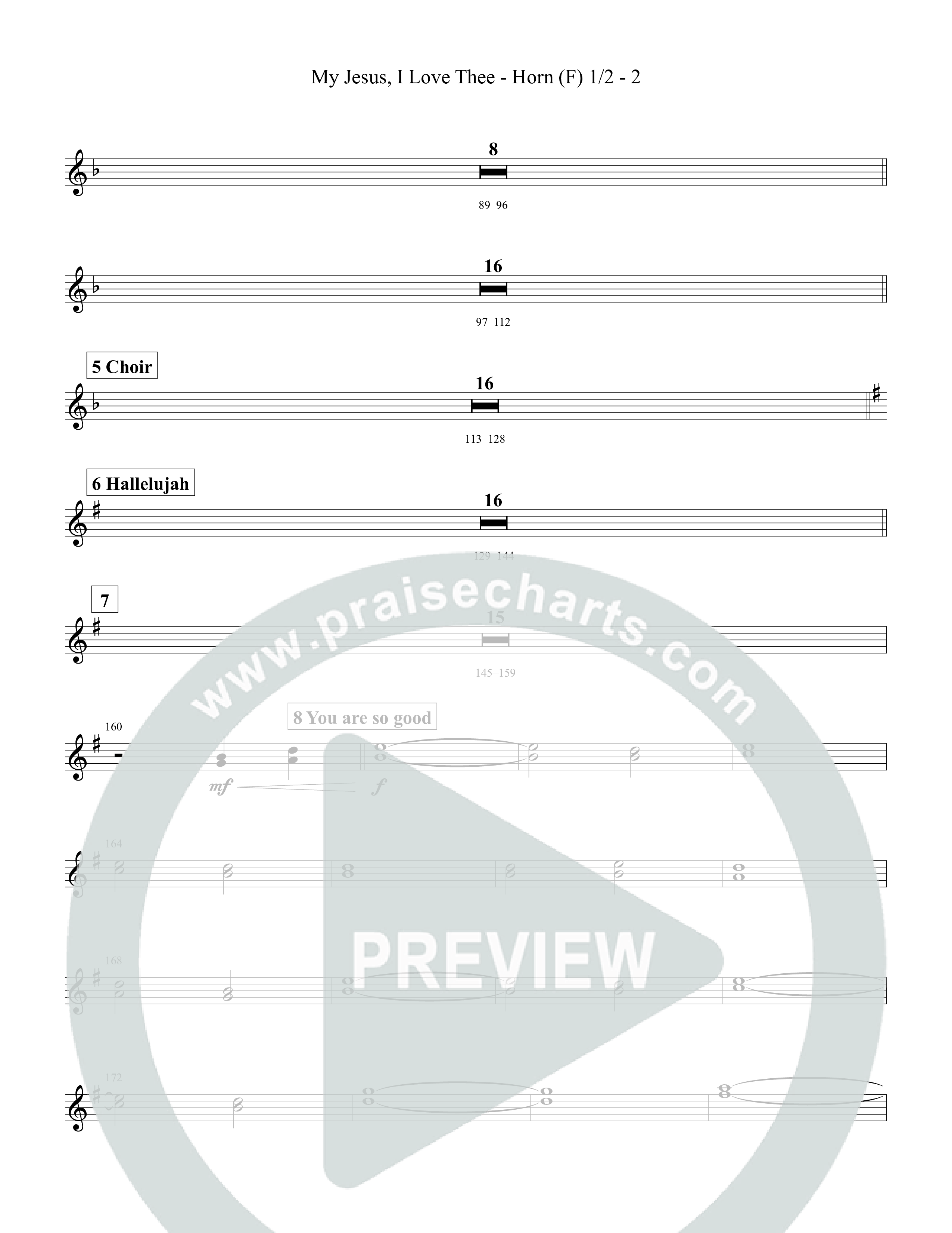 My Jesus I Love Thee French Horn (Tommee Profitt / Jordan Smith)