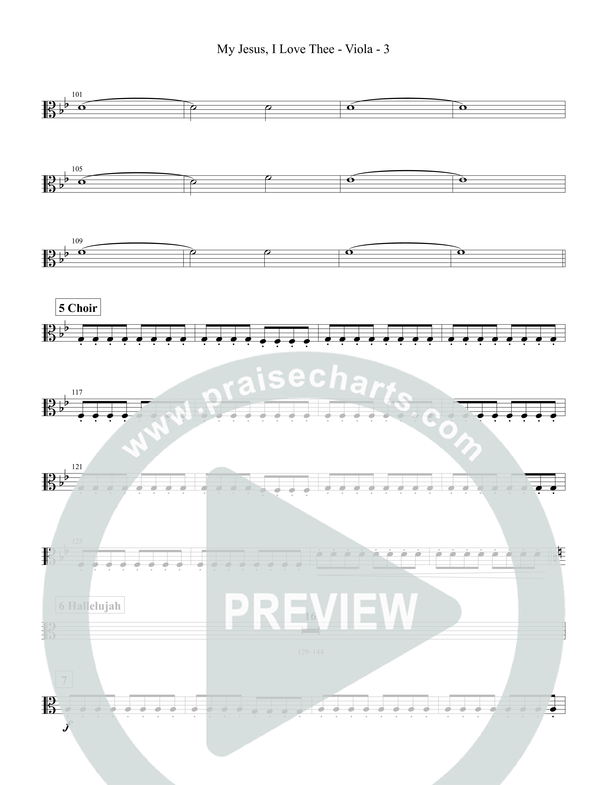 My Jesus I Love Thee Viola (Tommee Profitt / Jordan Smith)
