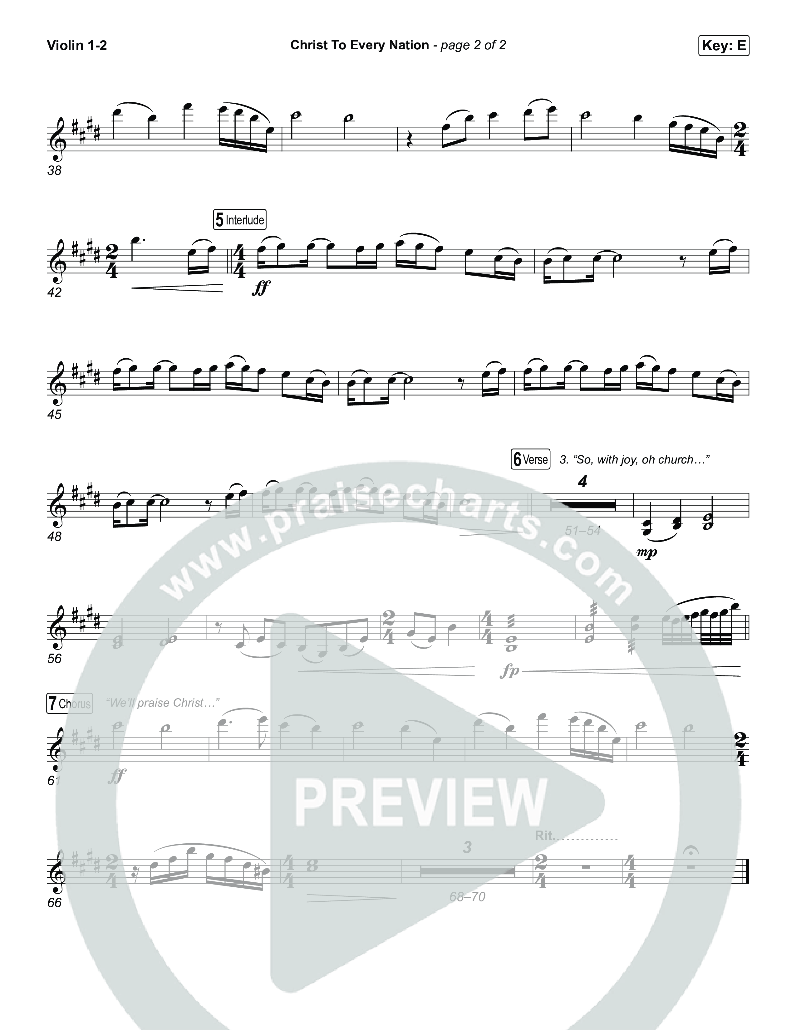 Christ To Every Nation String Pack (Stillcreek)