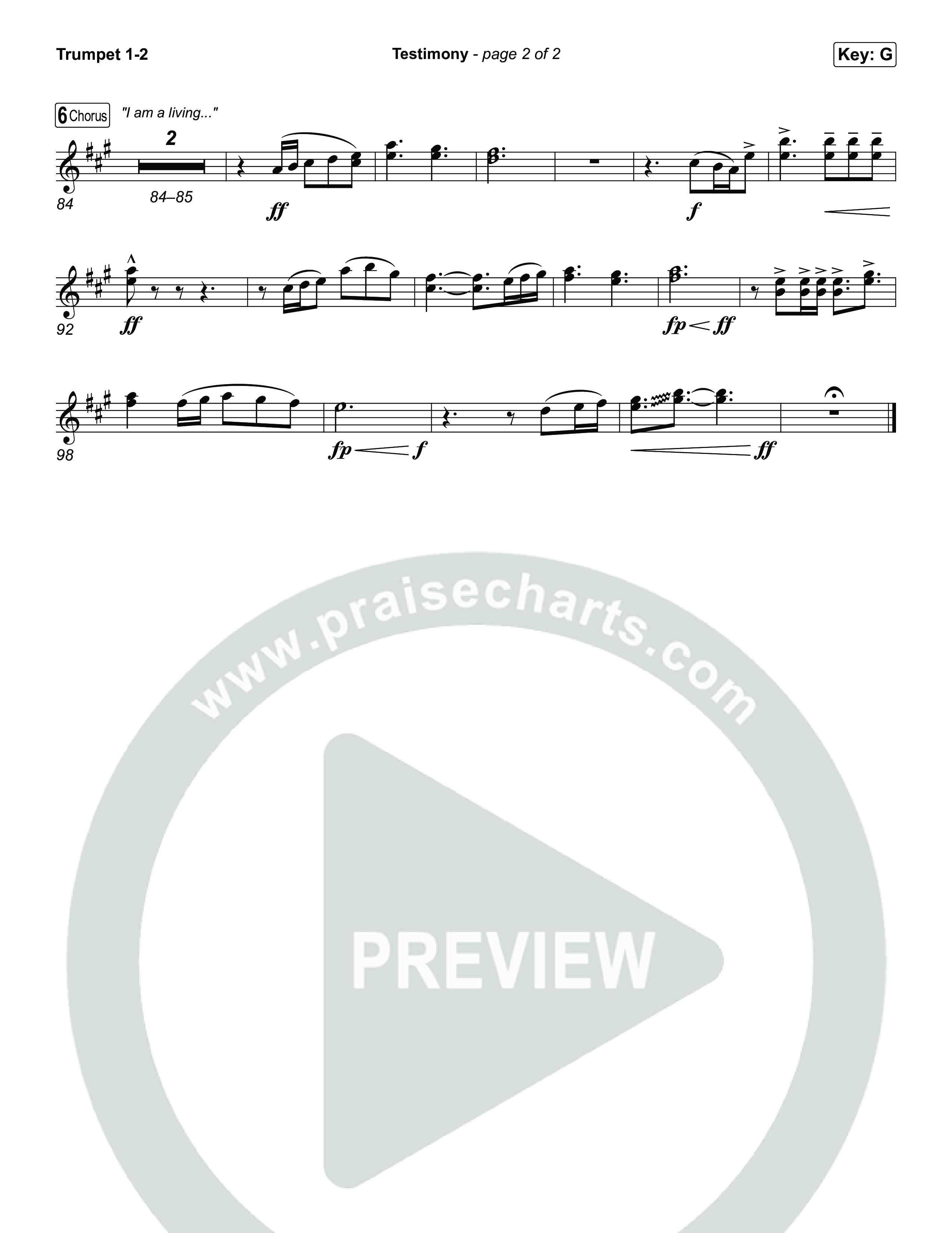 Testimony Trumpet 1,2 (Terrian / CeCe Winans)