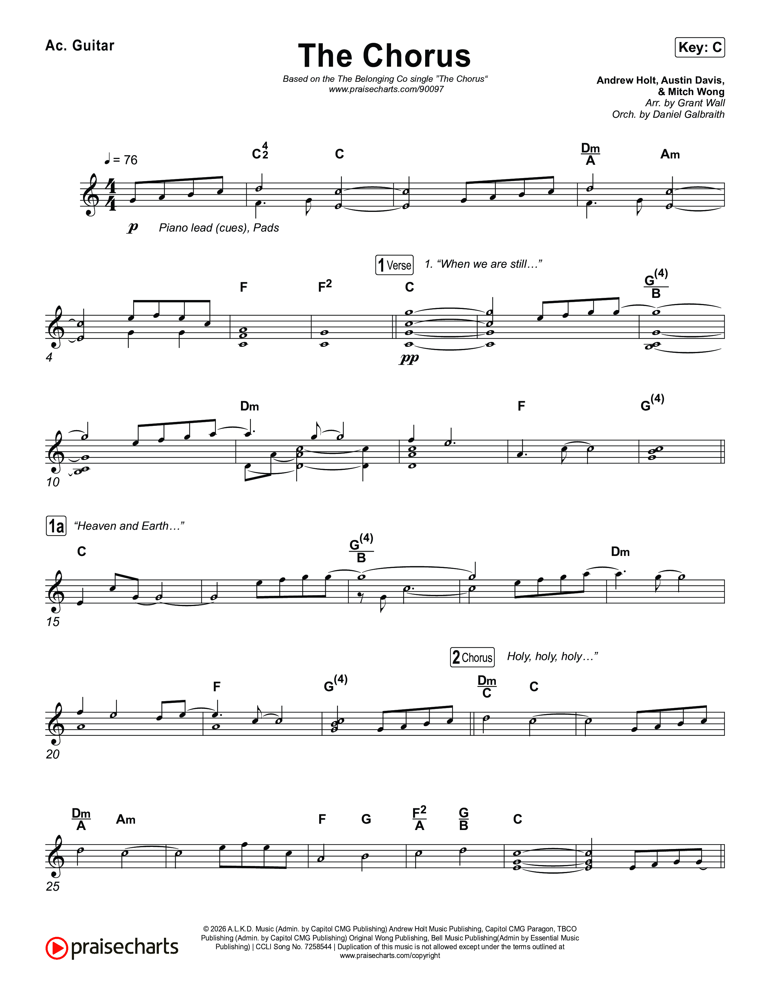 The Chorus Acoustic Guitar (The Belonging Co)